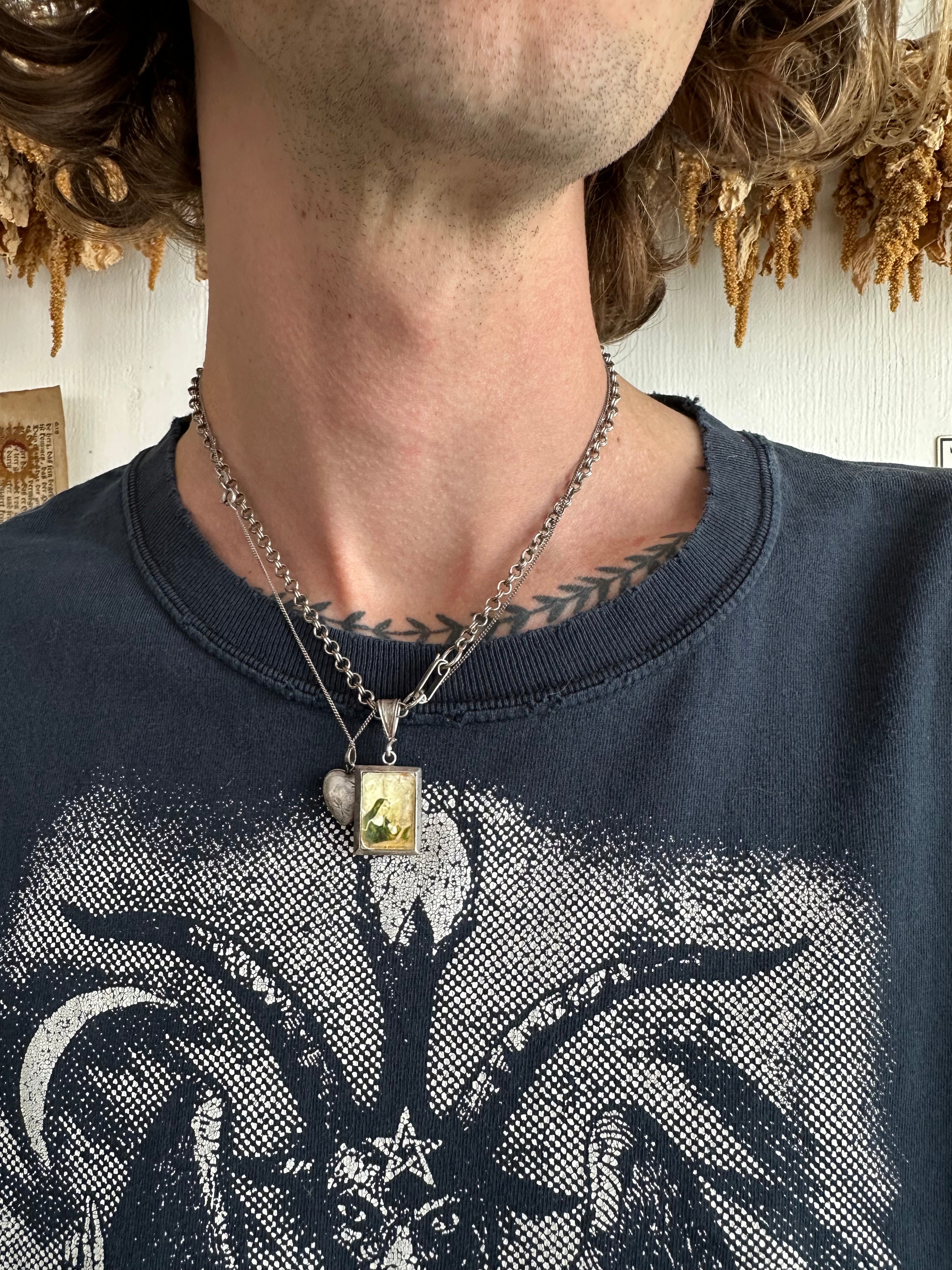 1990s Well Worn Baphamet T-Shirt (Boxy L)