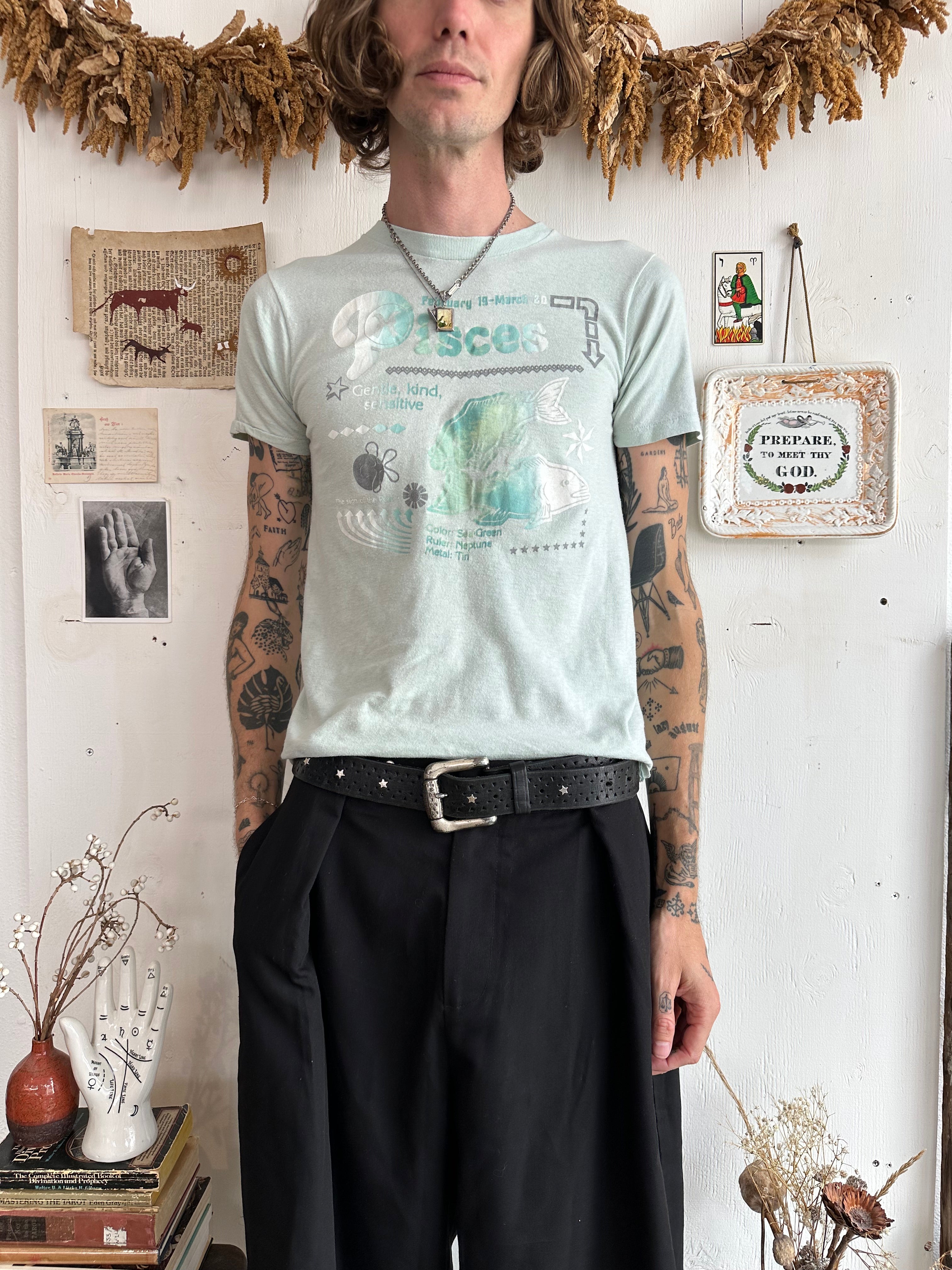 1970s Pisces T-Shirt (Boxy S/M)
