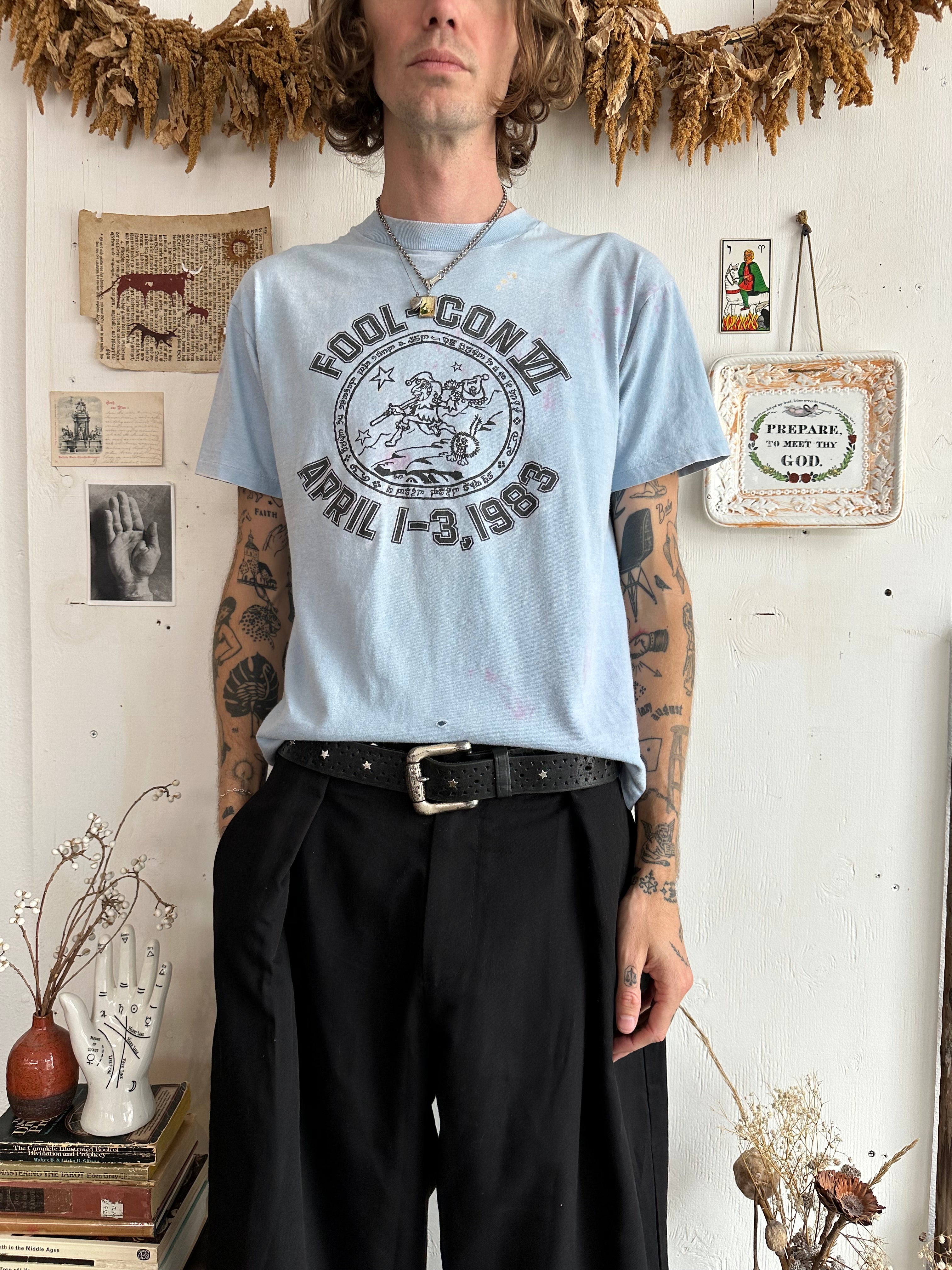 1983 Well-Worn Fool-Con T-Shirt (Boxy M)