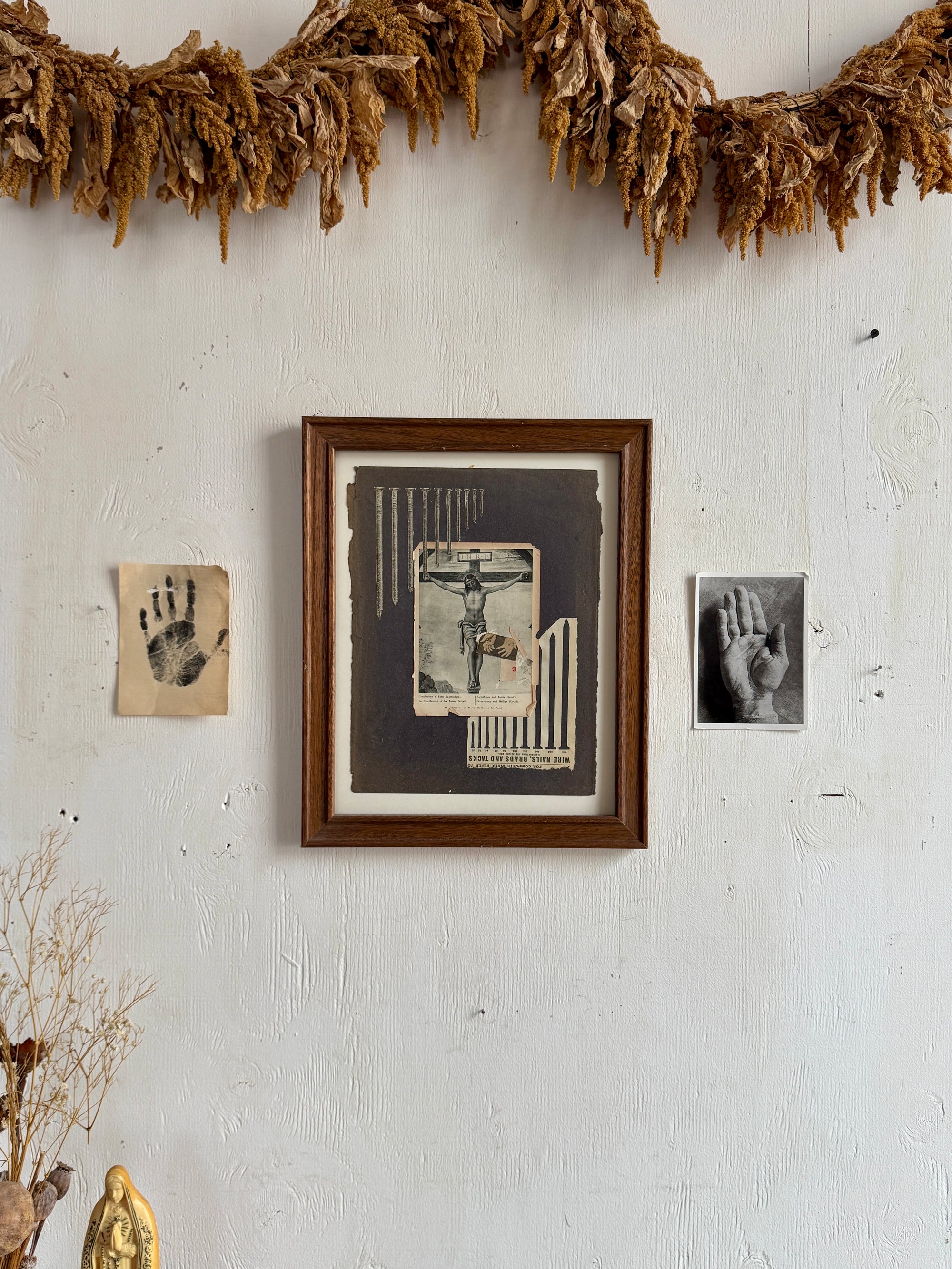 "Nailed in Three Places" Collage