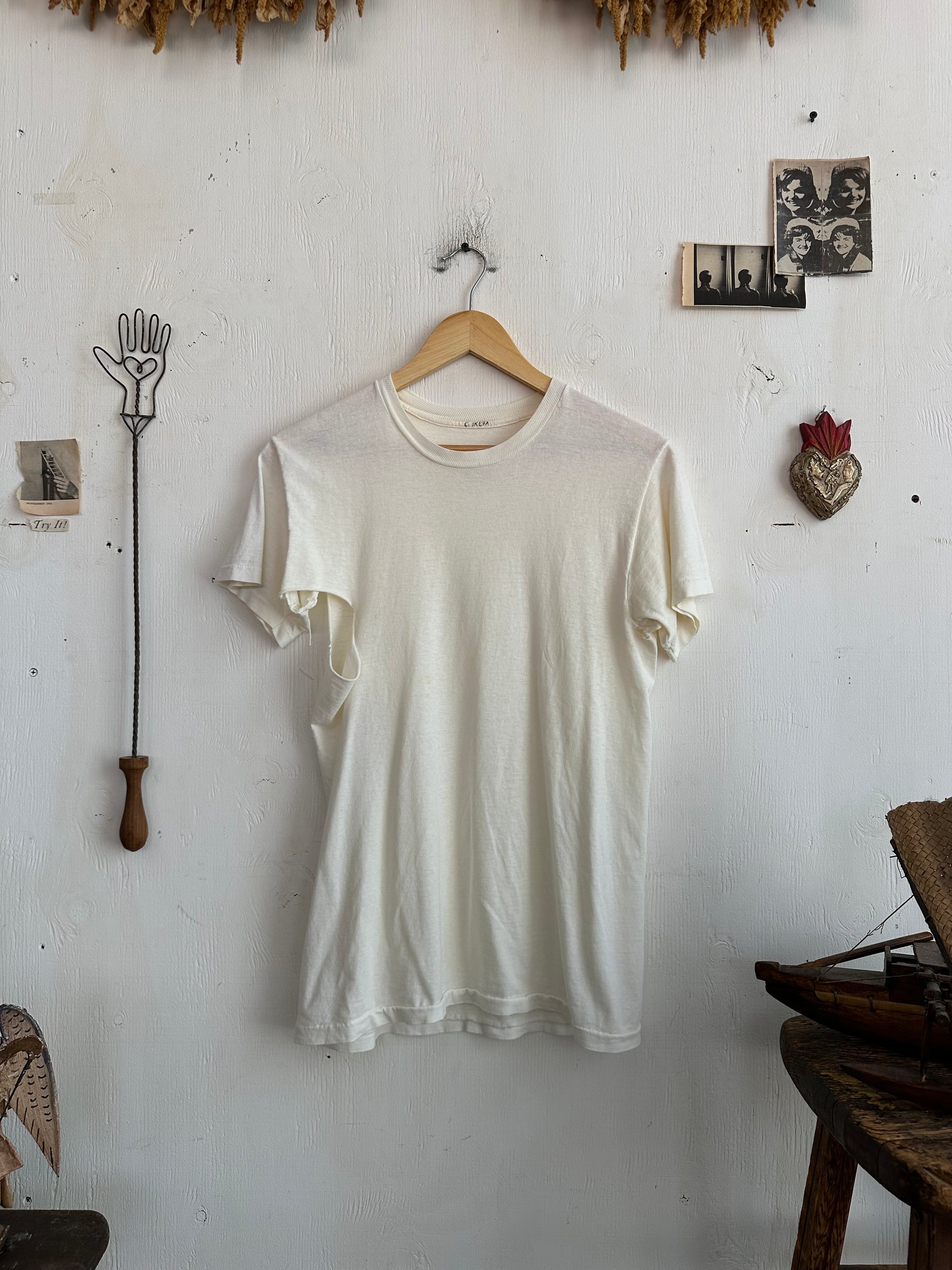 1990s Thrashed White Tee