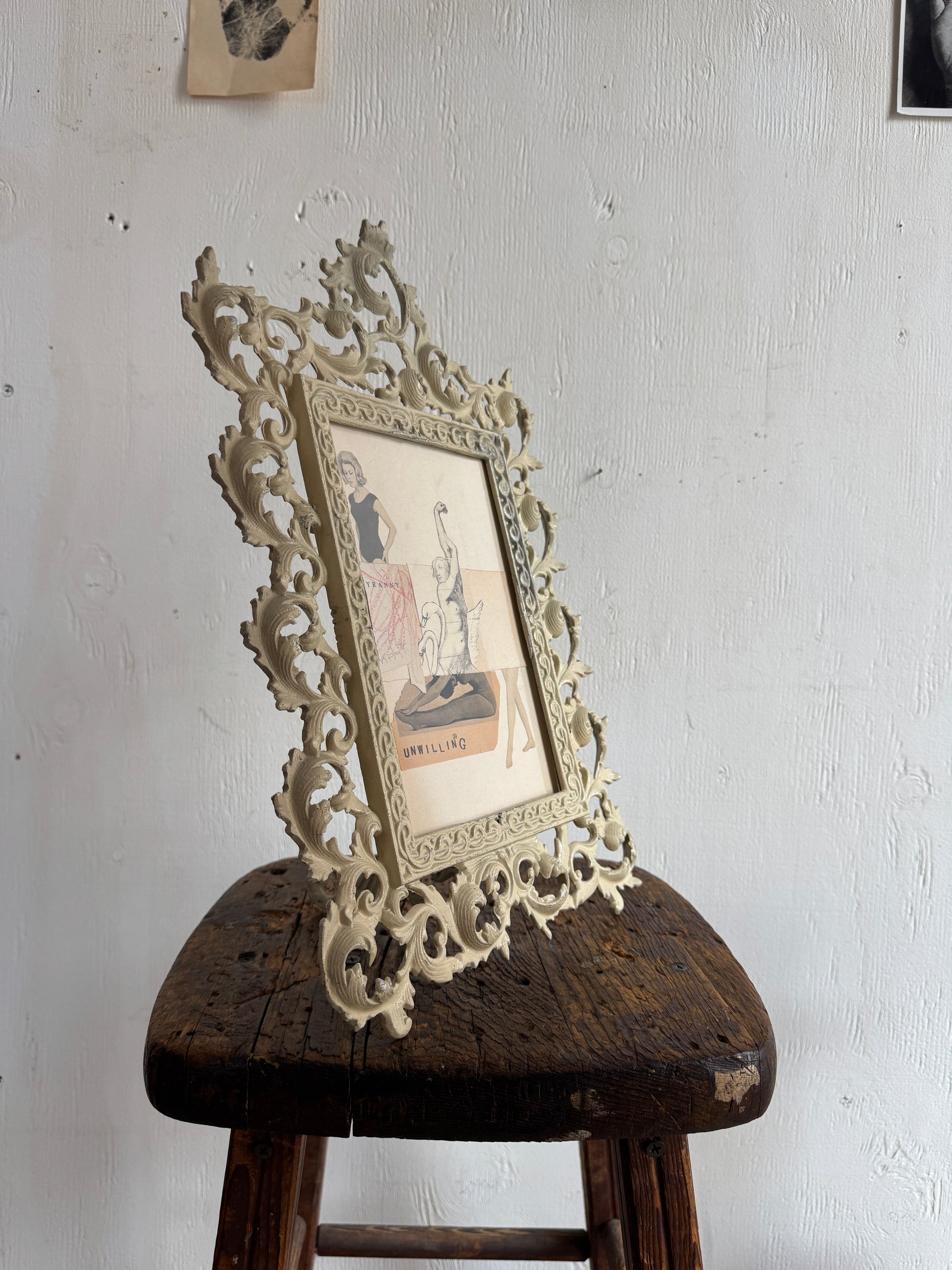 "Leda and the Swan" Collage