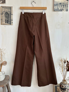 1970s Chocolate Brown Flares (27/29)