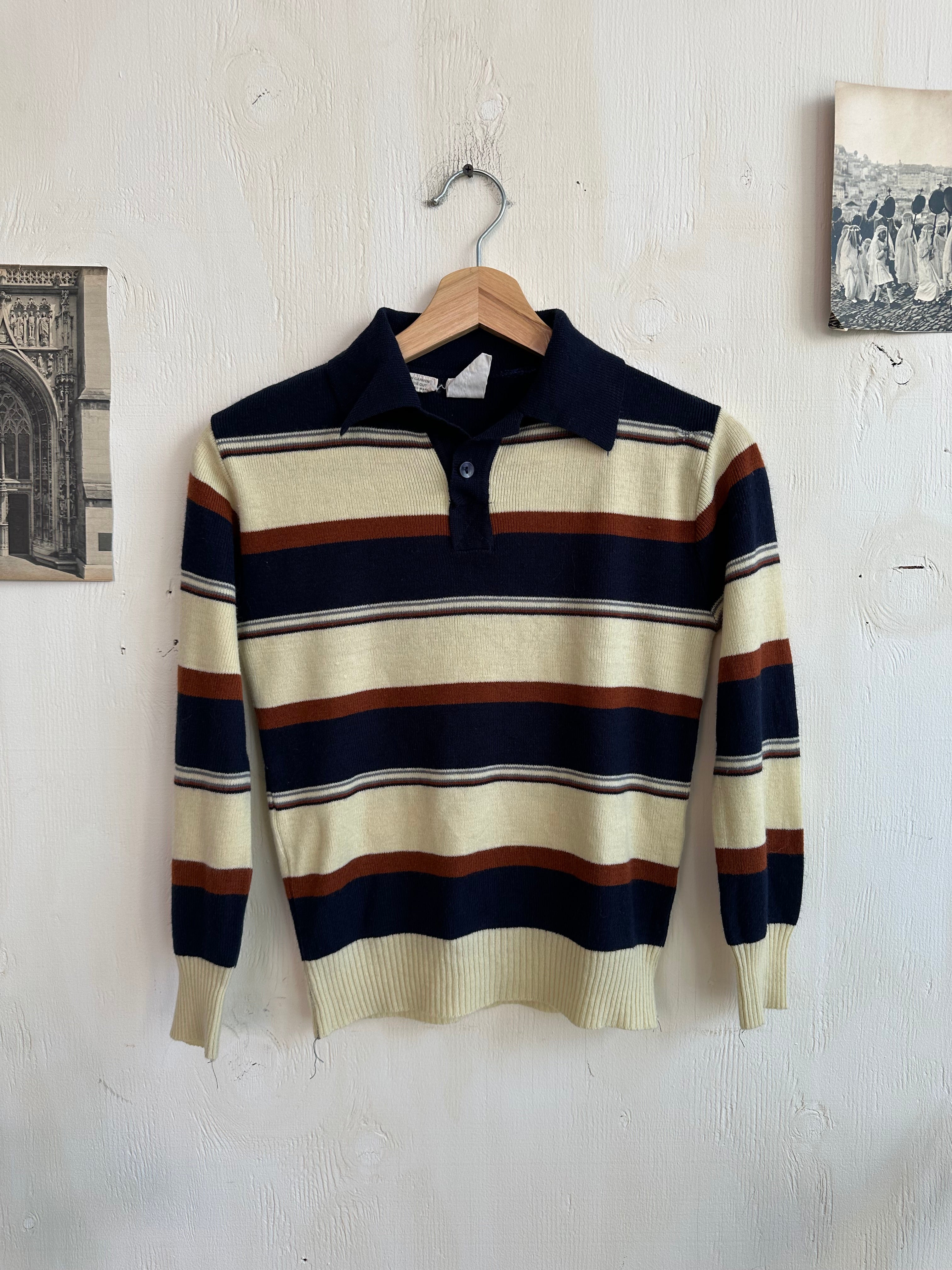 1970s Knitted Polo (XS/S)