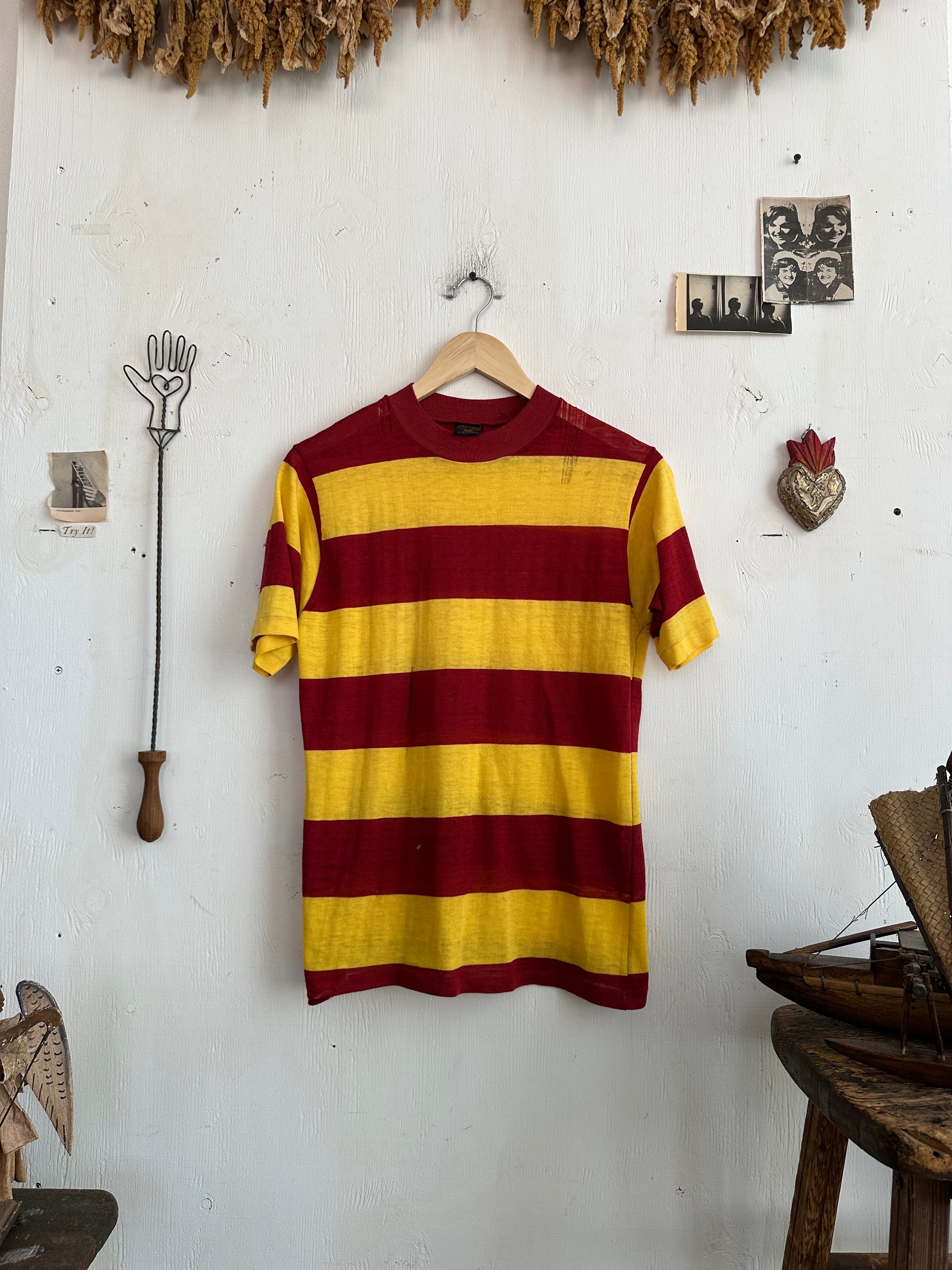 1970s Paper Thin Striped T-Shirt