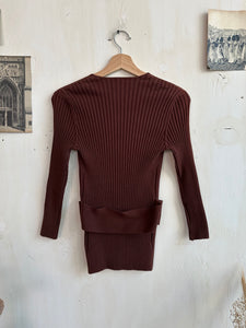 1970s Chunky Buckle Knit (S/M)