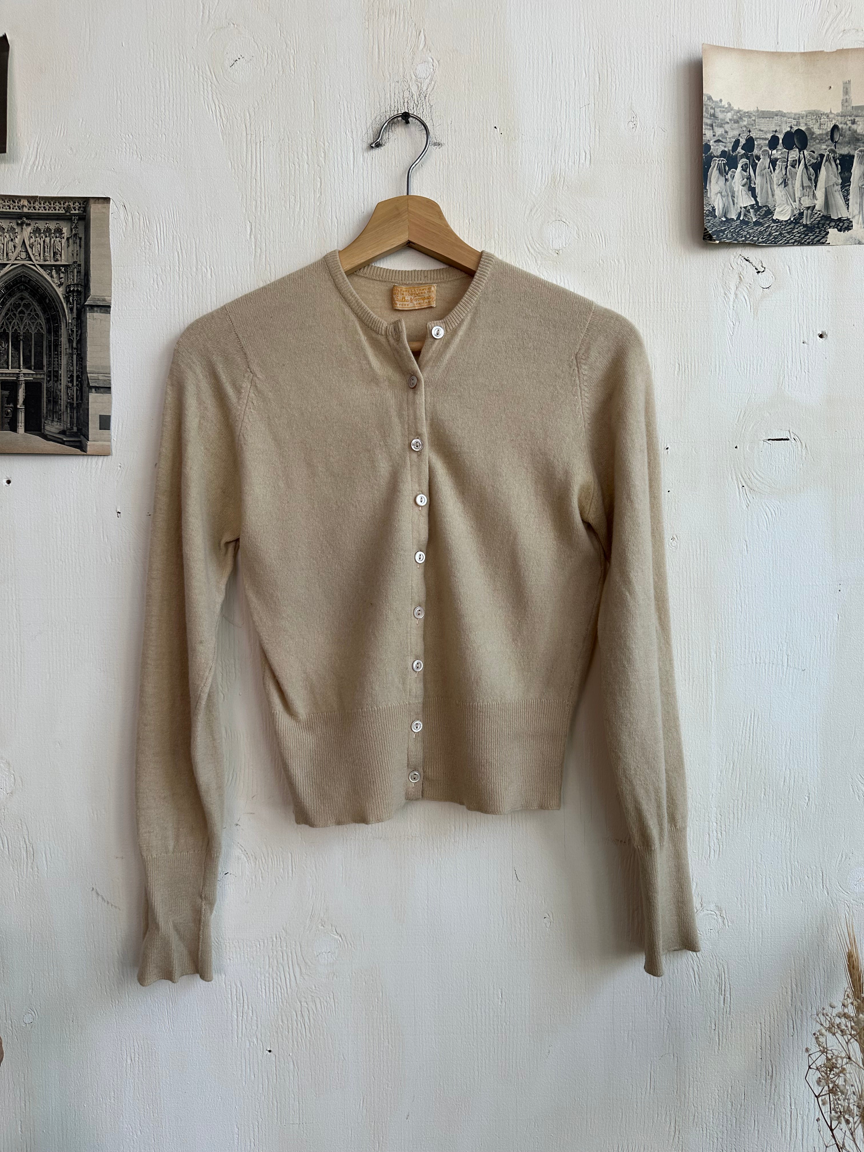 1960s Cashmere Cardigan (XS/S)