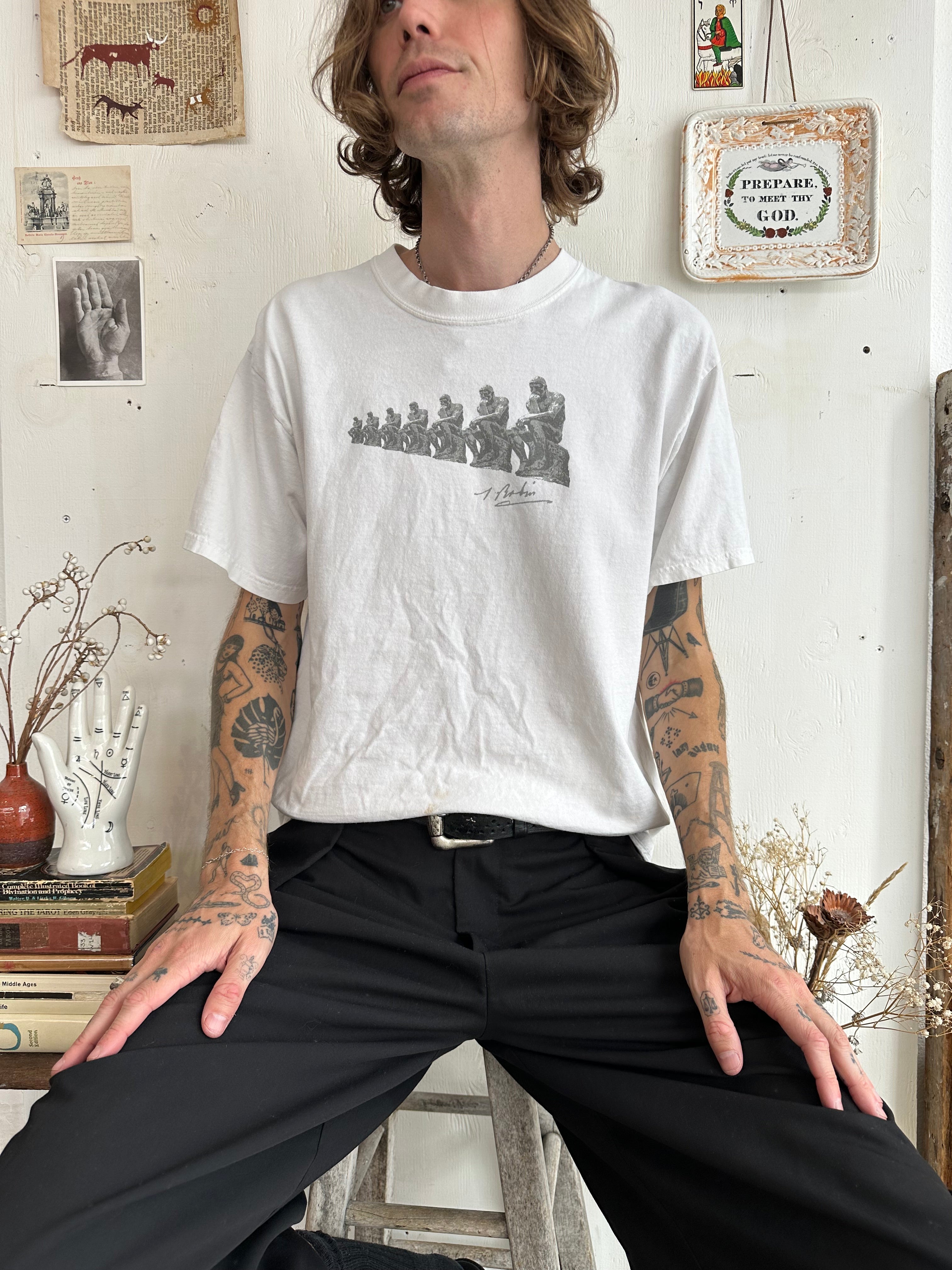 1990s Rodin The Thinker T-Shirt (L)