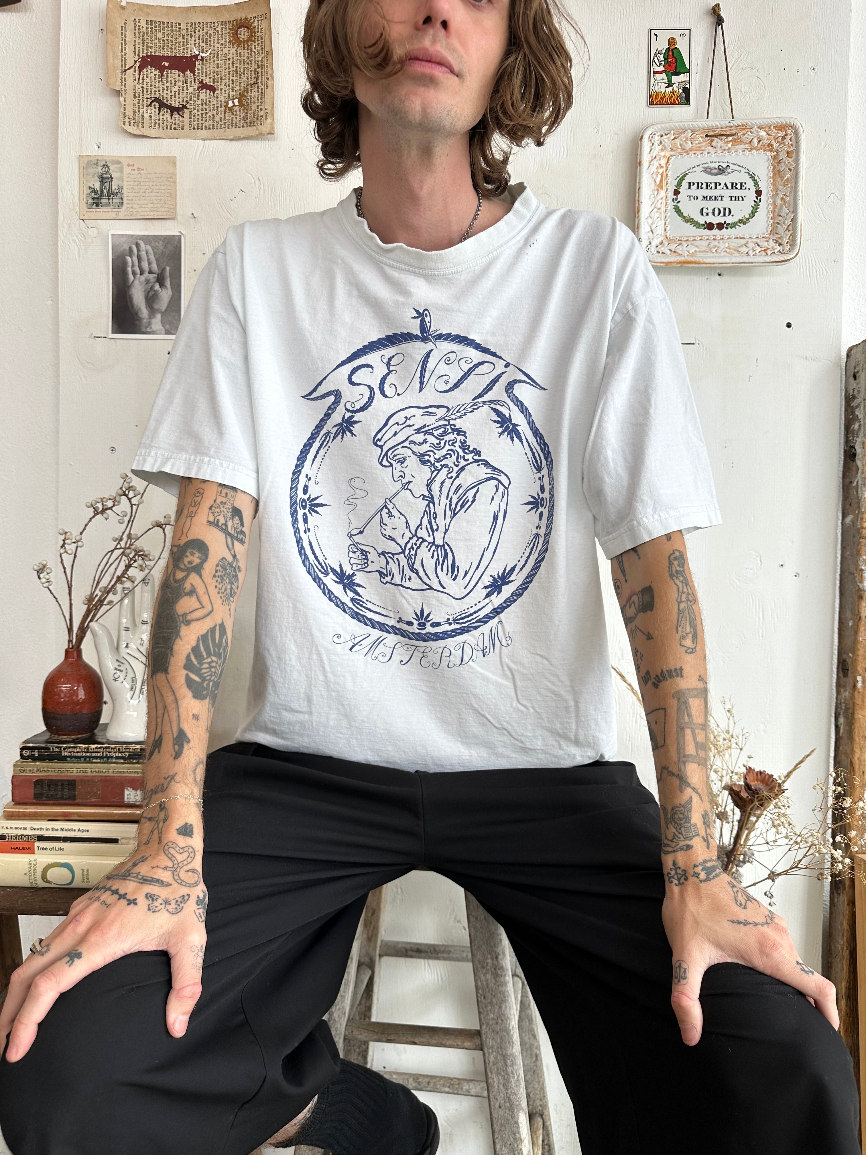 1990s Senpi Amsterdam Marijuana T-Shirt (XL)