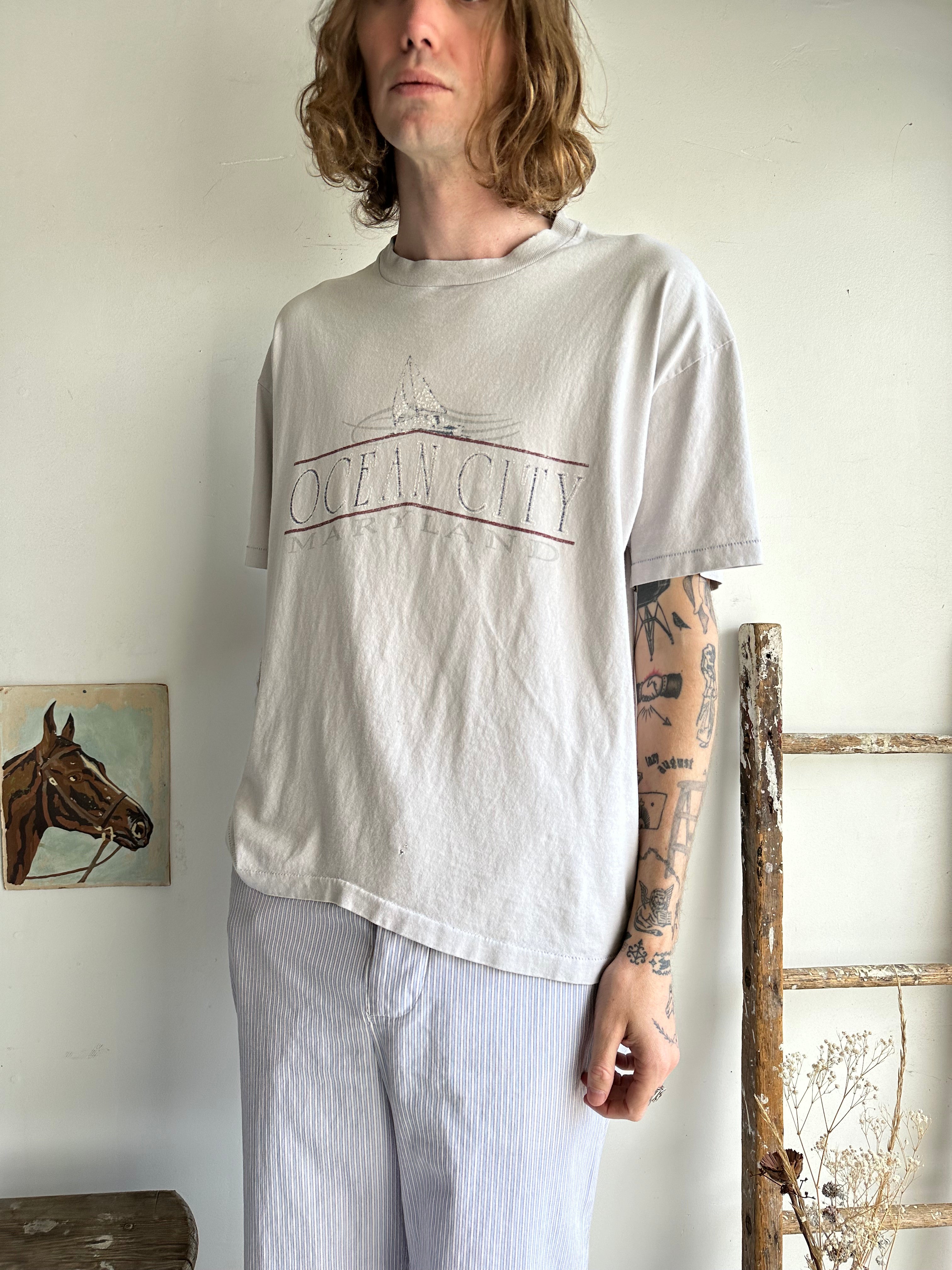 1990s Sun Faded Ocean City Tee (XL)