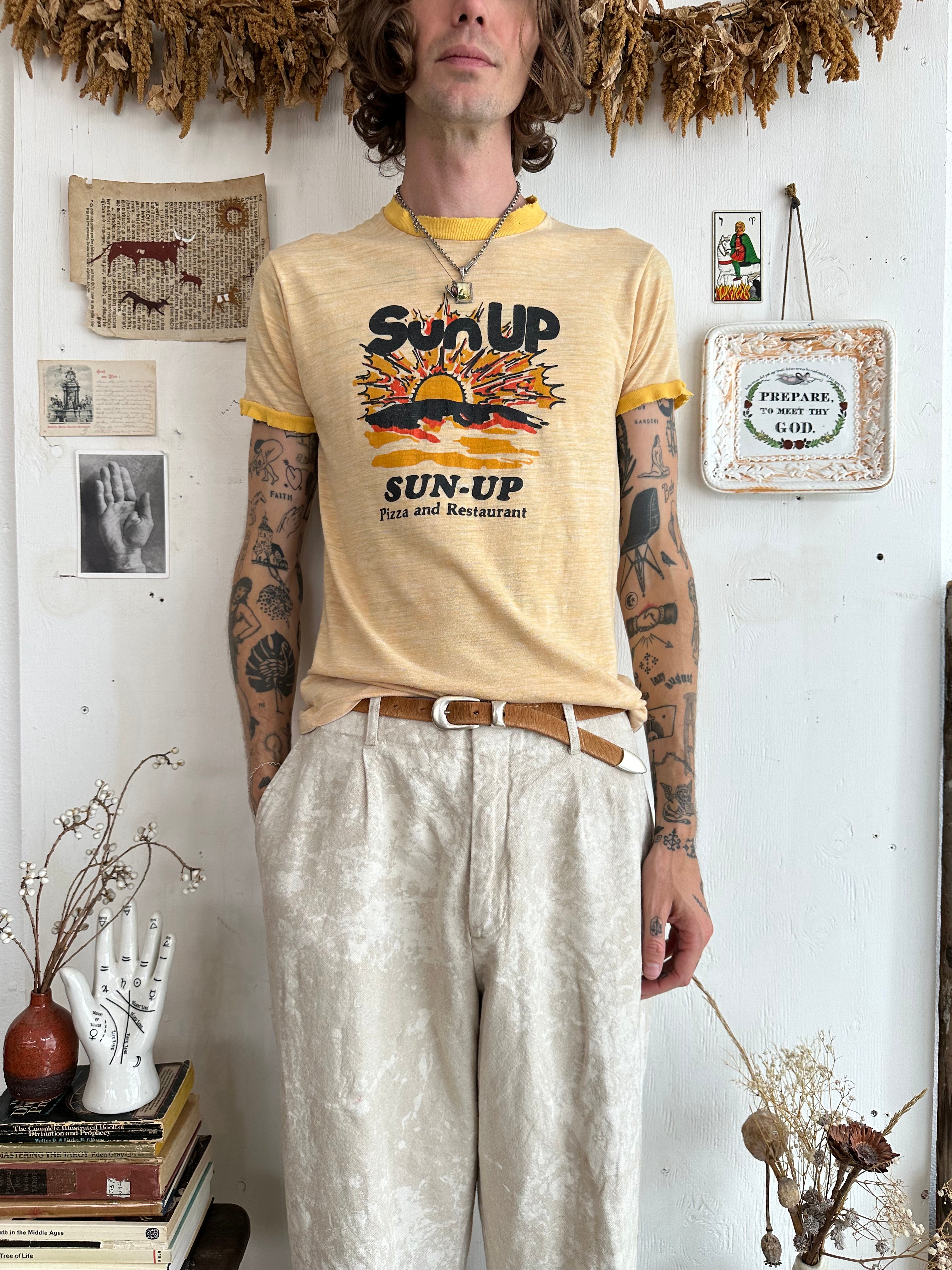 1970s Paper Thin Sun-Up T-Shirt (M)