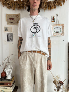1990s Paper Thin Om T-Shirt (XL)