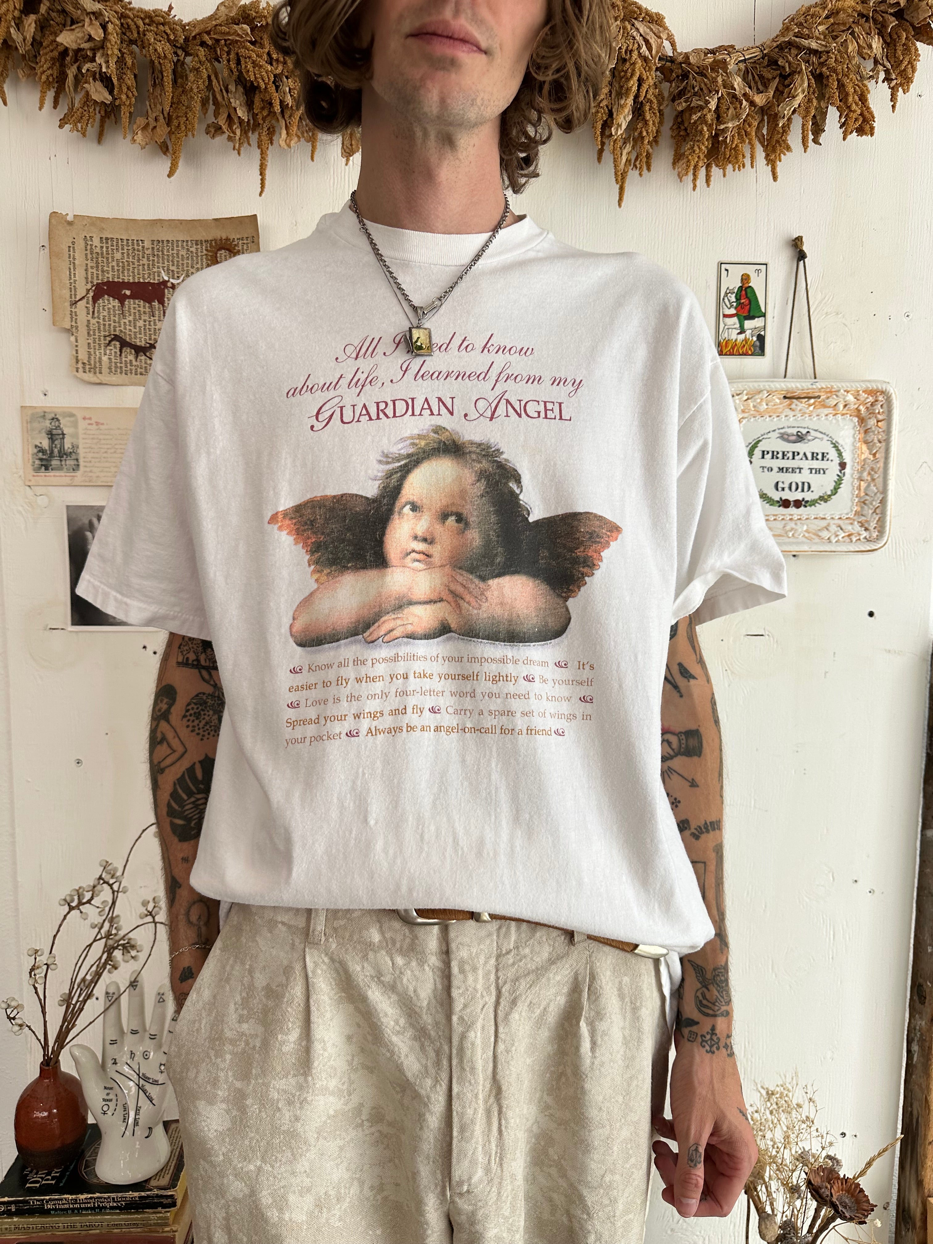 1990s Guardian Angel T-Shirt (L/XL)