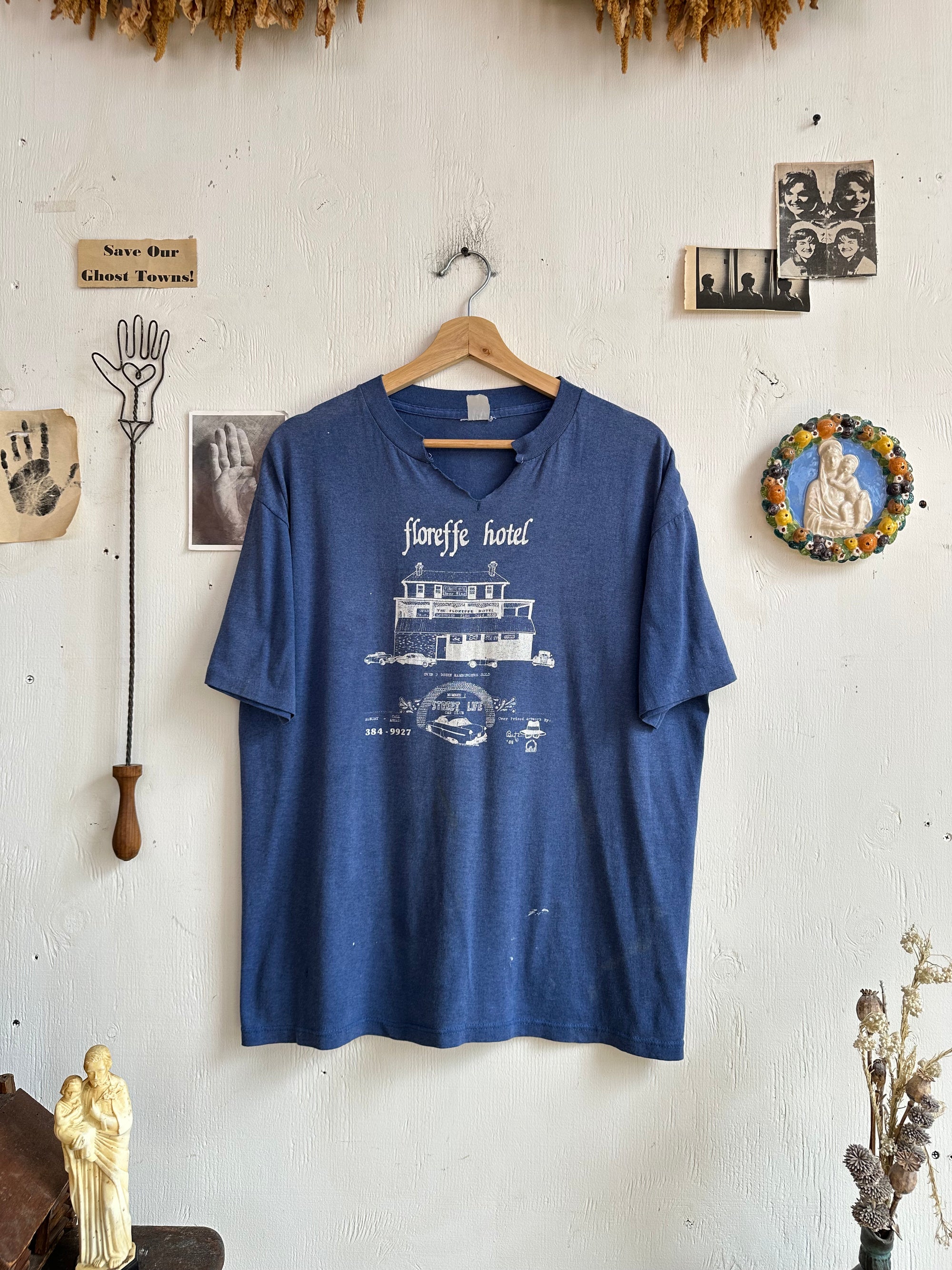 1988 Faded Floreffe Hotel Tee