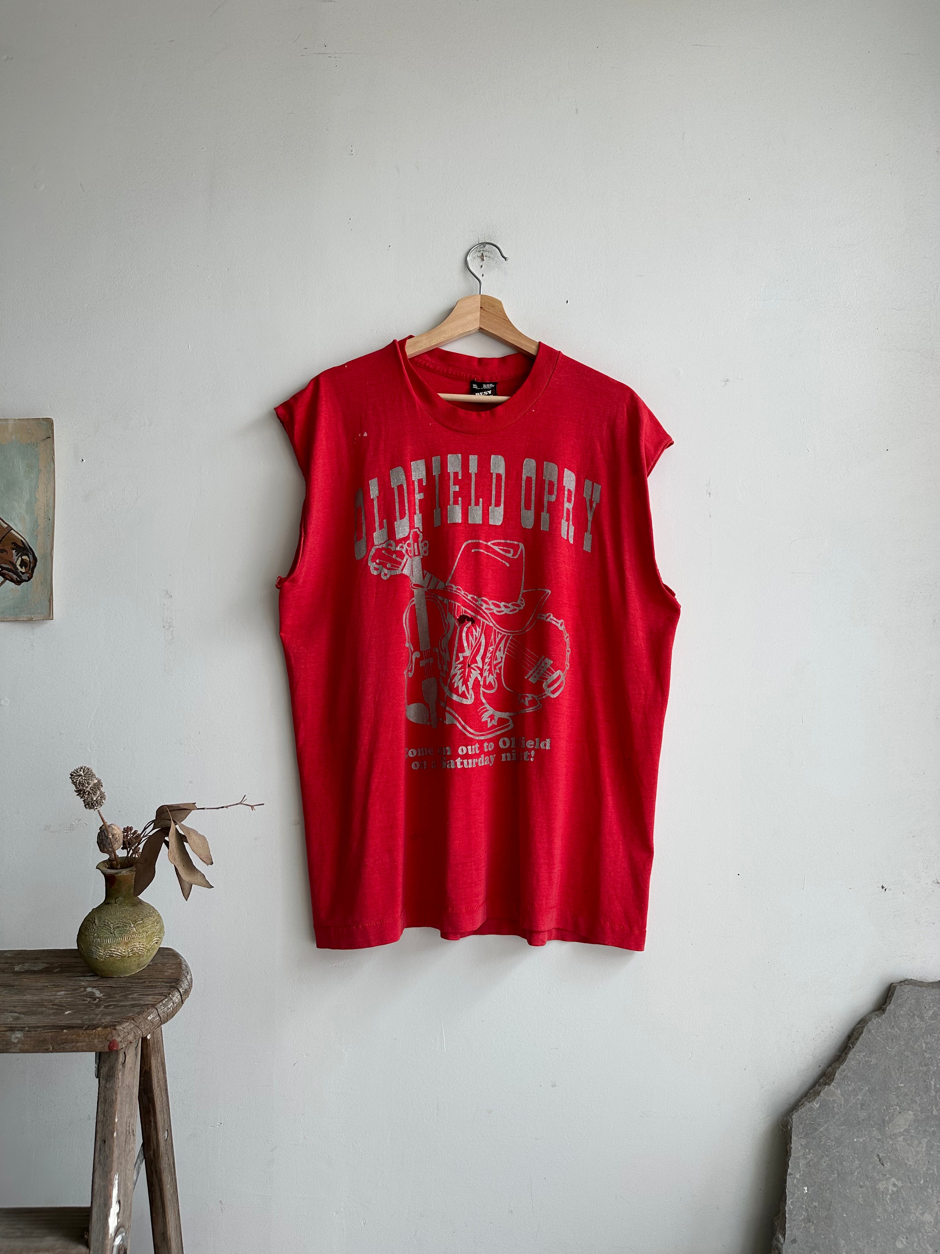 1980s Well-Worn Oldfield Opry Muscle Tee (XXL)