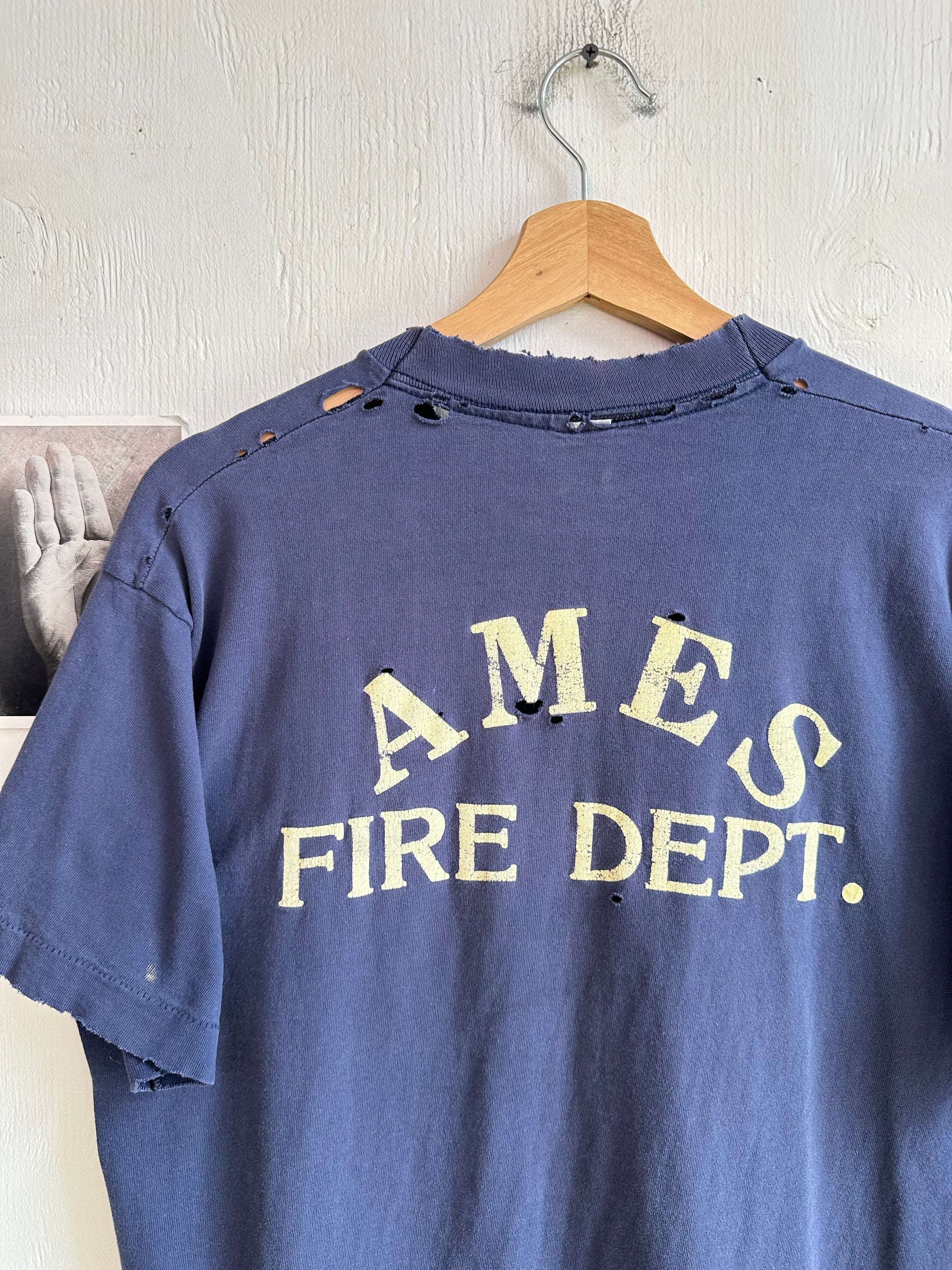 1990s Faded Fire Dept. Tee