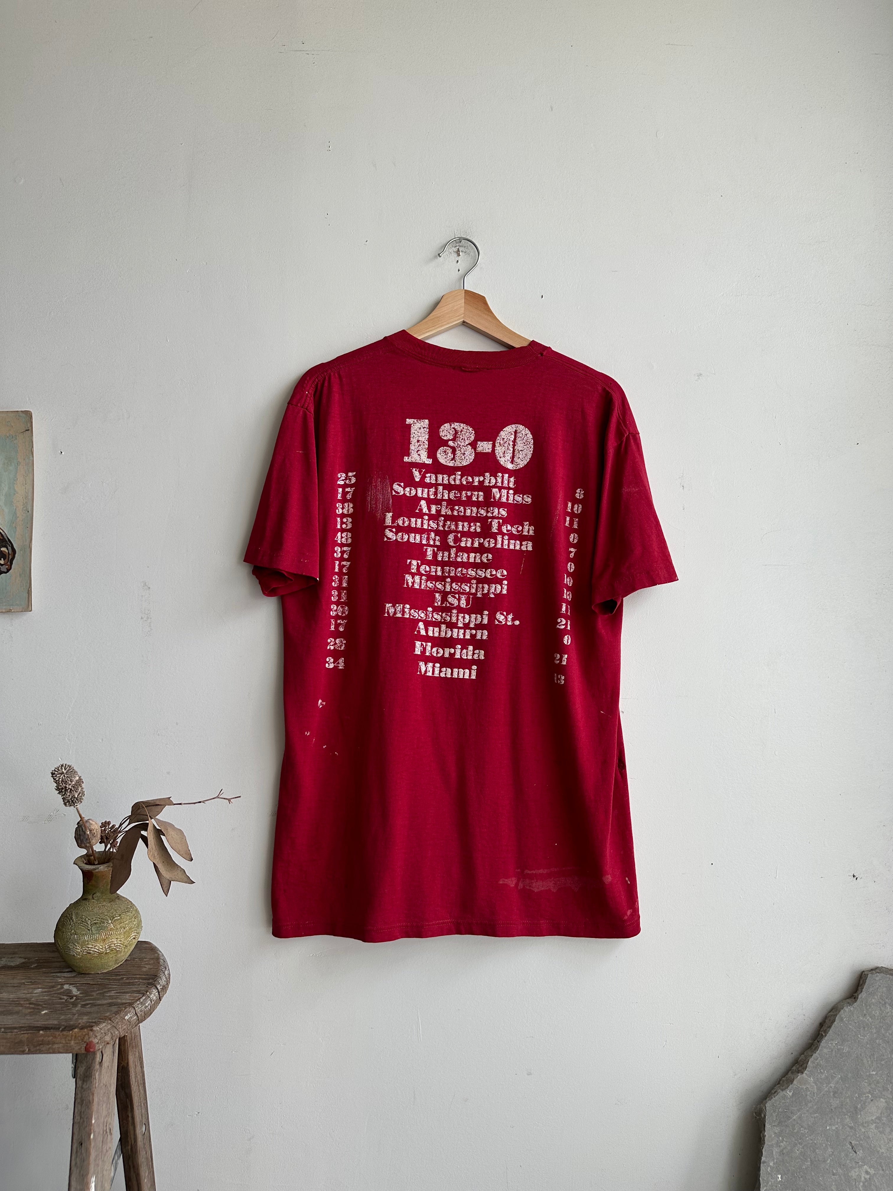 1992 Thrashed Alabama Tide Tee (XL)