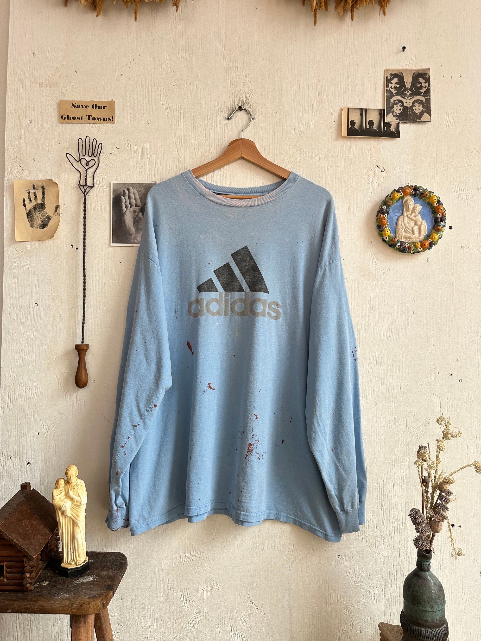 1990s Thrashed Adidas Long Sleeve