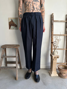 1980s Pinstripe Trousers (32 x 29)