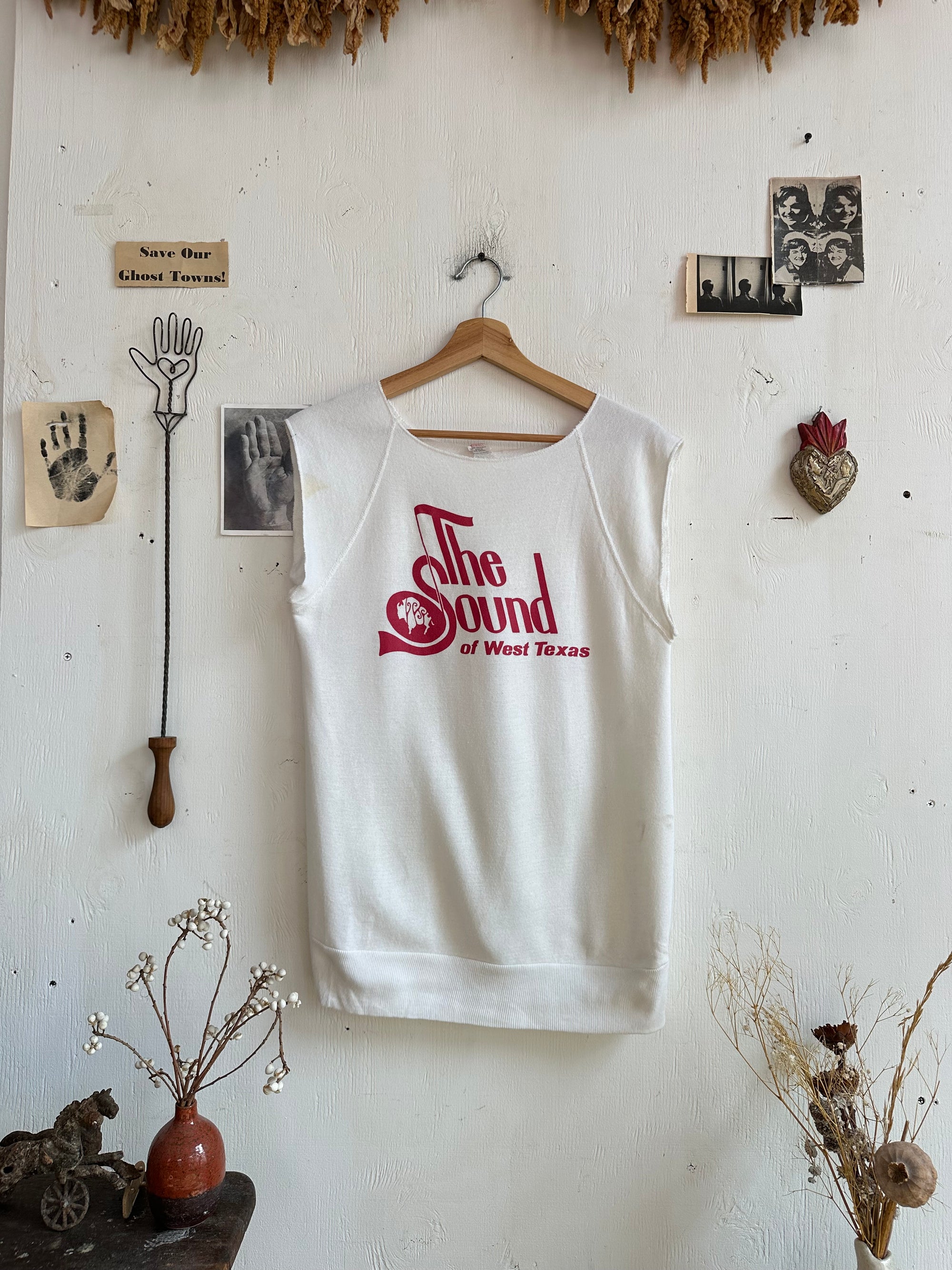1970s The Sound of West Texas Muscle Sweatshirt