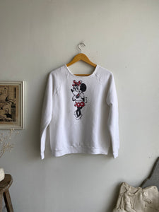 1980s Bootleg Minnie Mouse Sweatshirt (S/M)