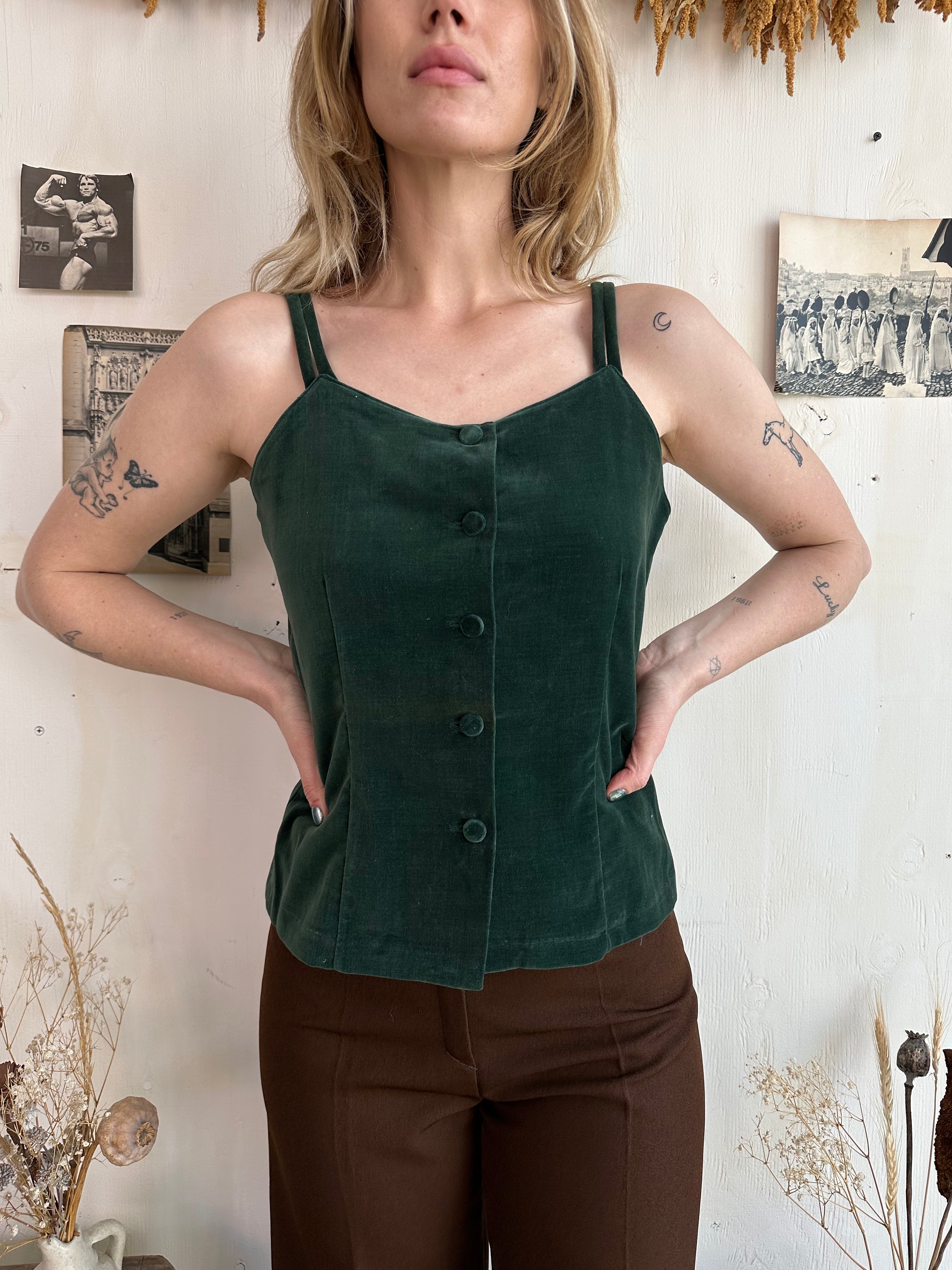 1960s Velvet Cami (S)