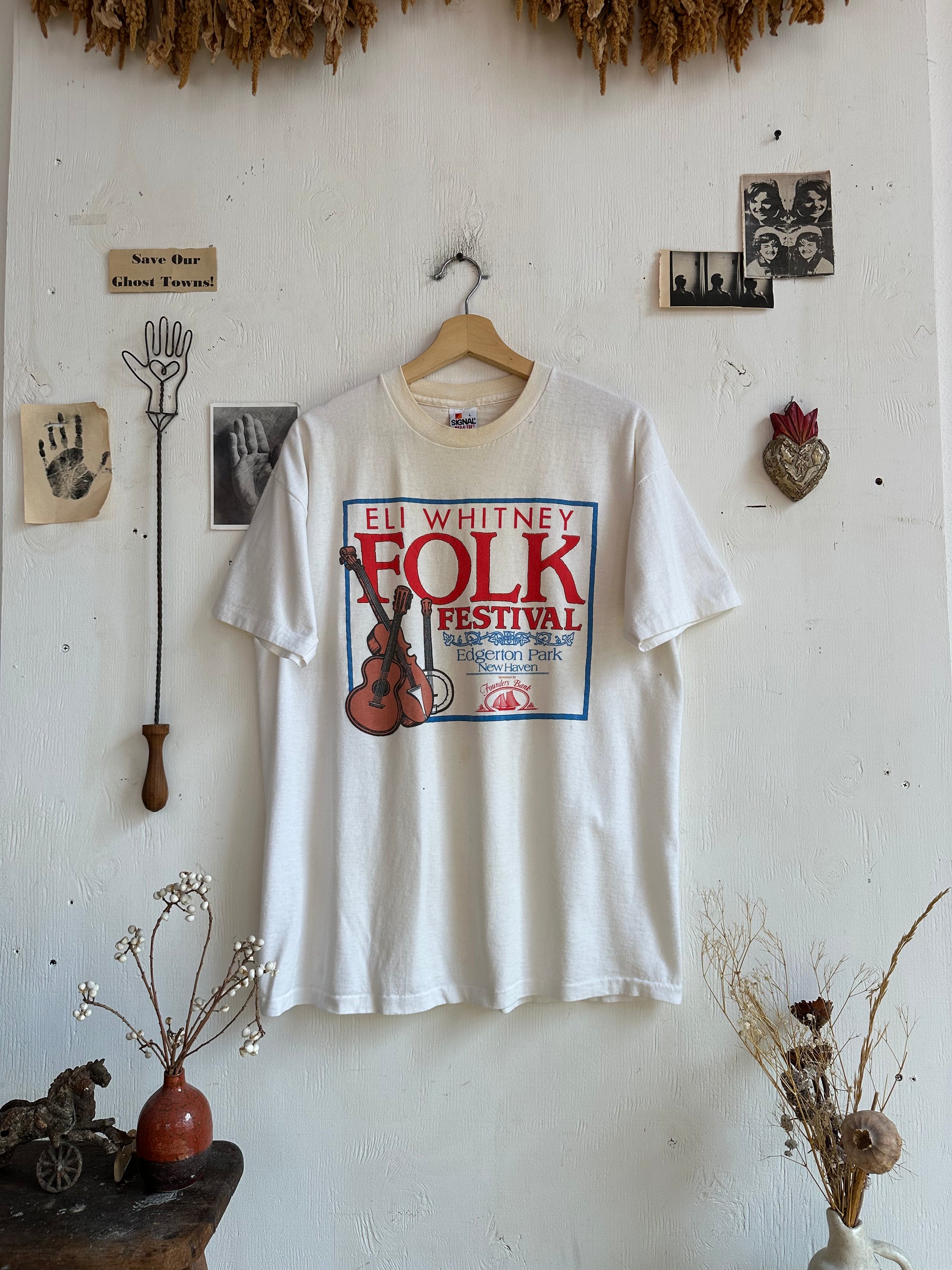 1990s Eli Whitney Folk Festival Tee