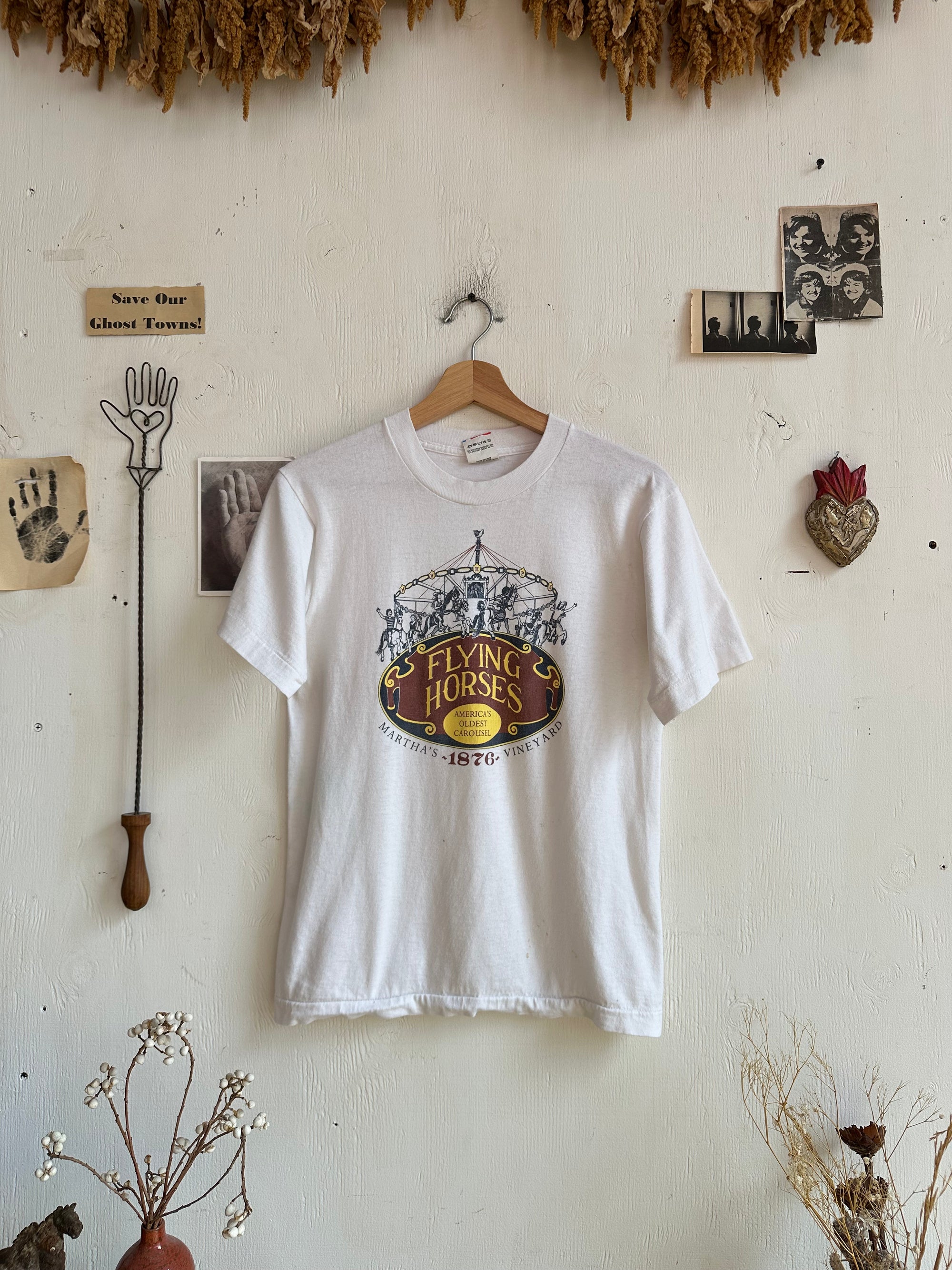 1990s Flying Horses Carousel T-Shirt