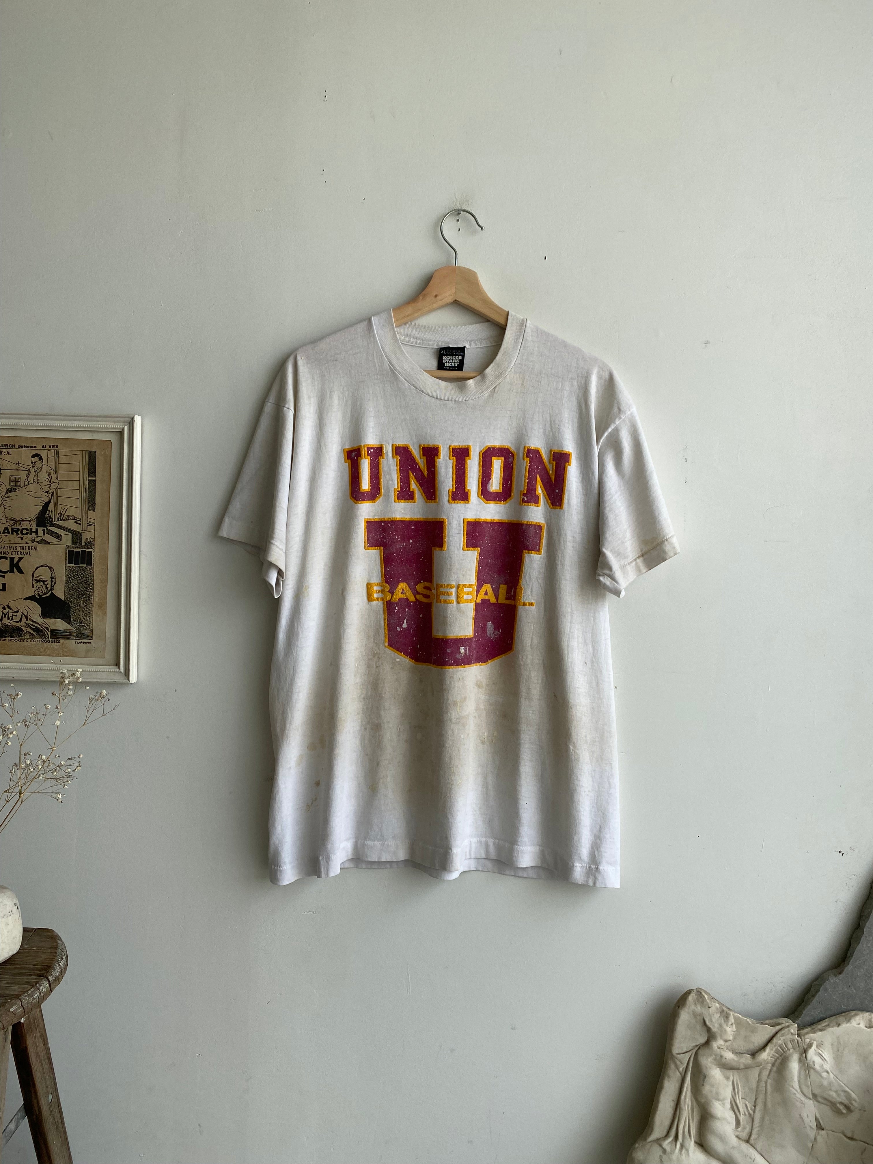 1980s Well-Worn Union Baseball (XL)