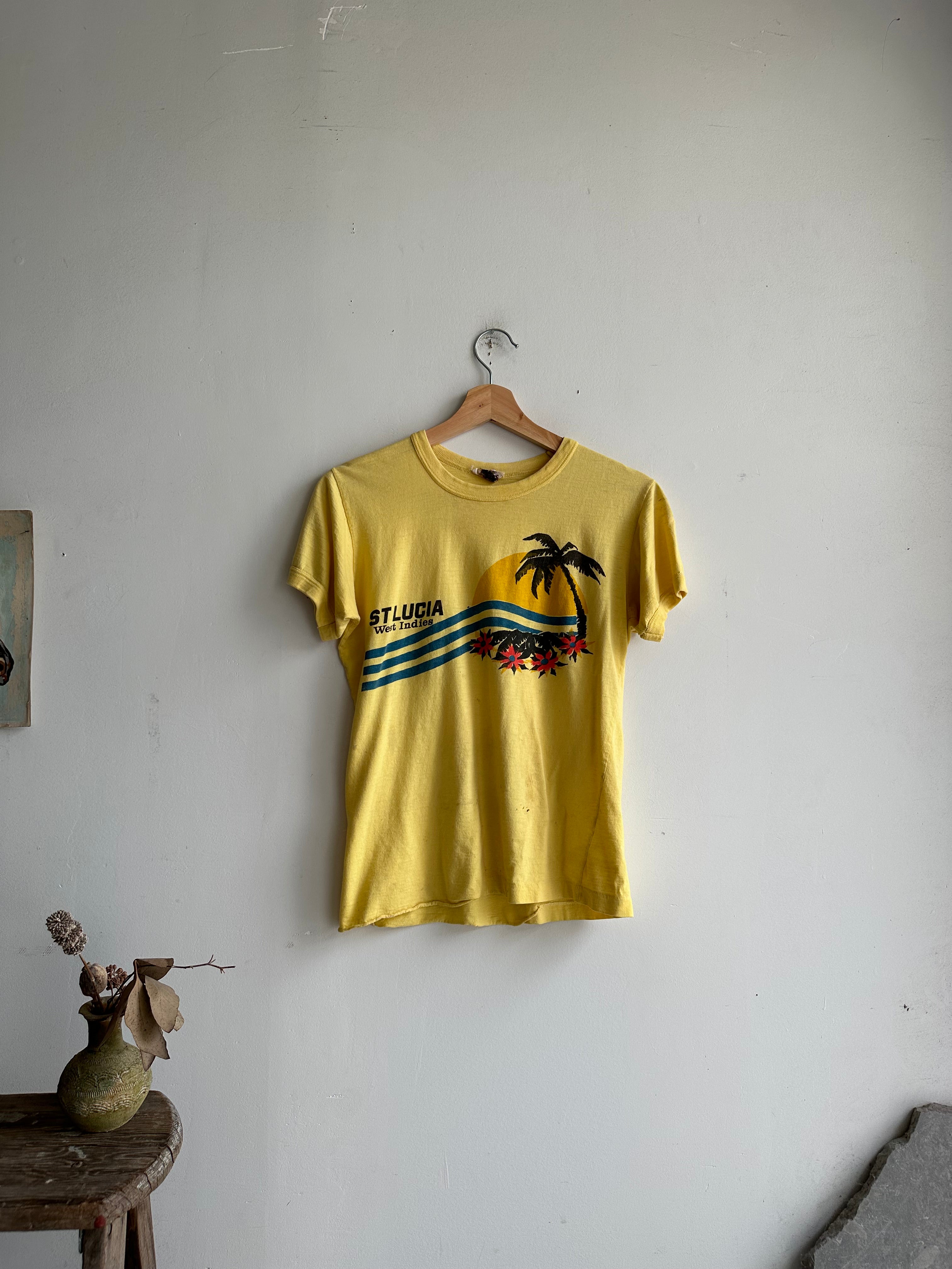 1970s Well-Worn St. Lucia Tee (S/M)