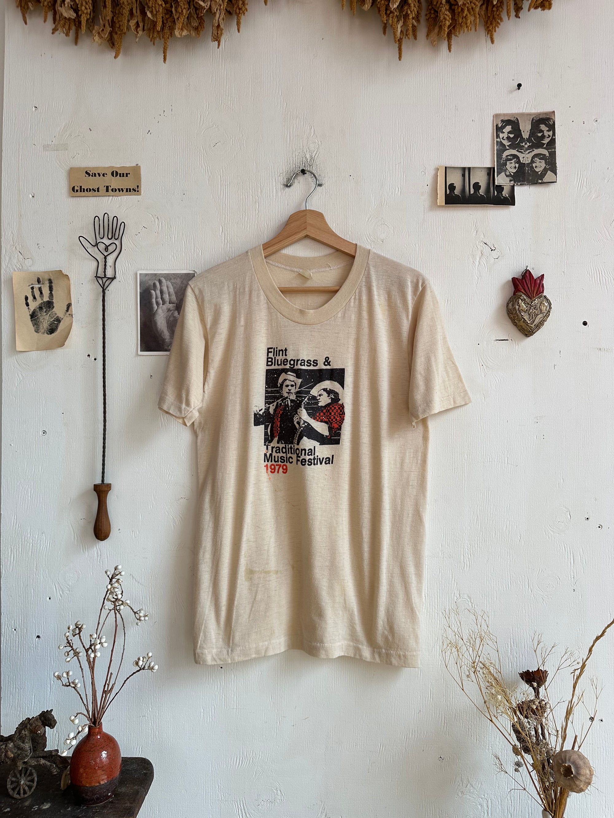 1979 Flint Bluegrass & Traditional Music Festival Tee