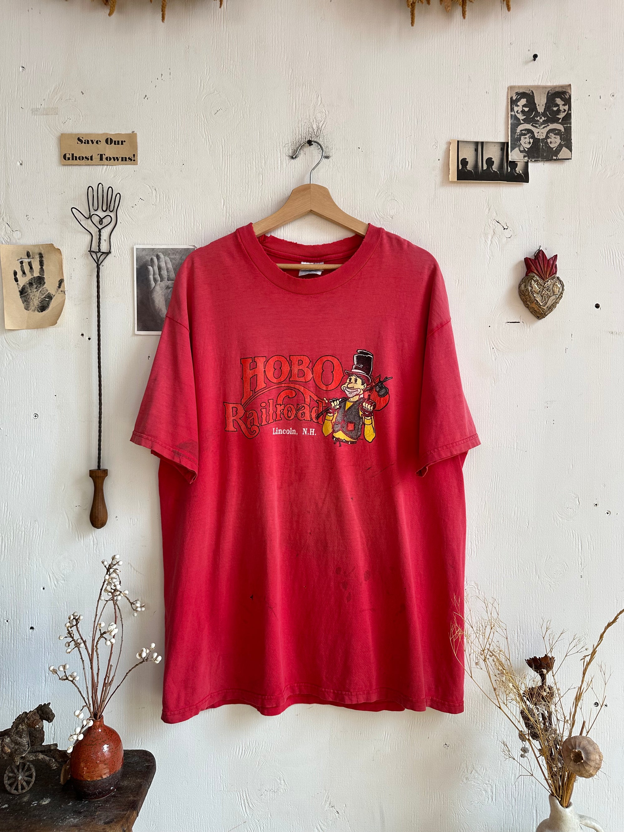 1990s Faded Hobo Railroad T-Shirt