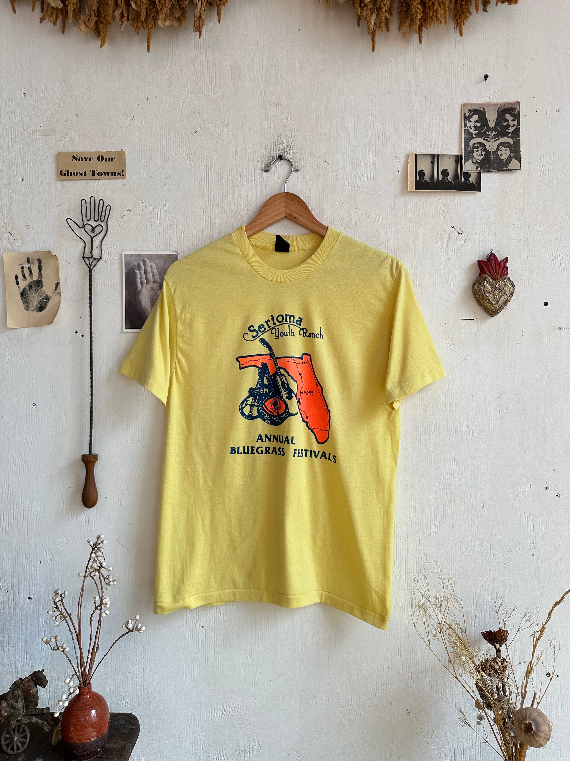 1980s Annual Bluegrass Festival Tee