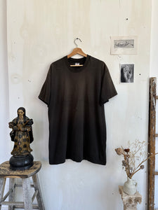 1990s Sunfaded Fruit of the Loom Black Blank (XL/XXL)