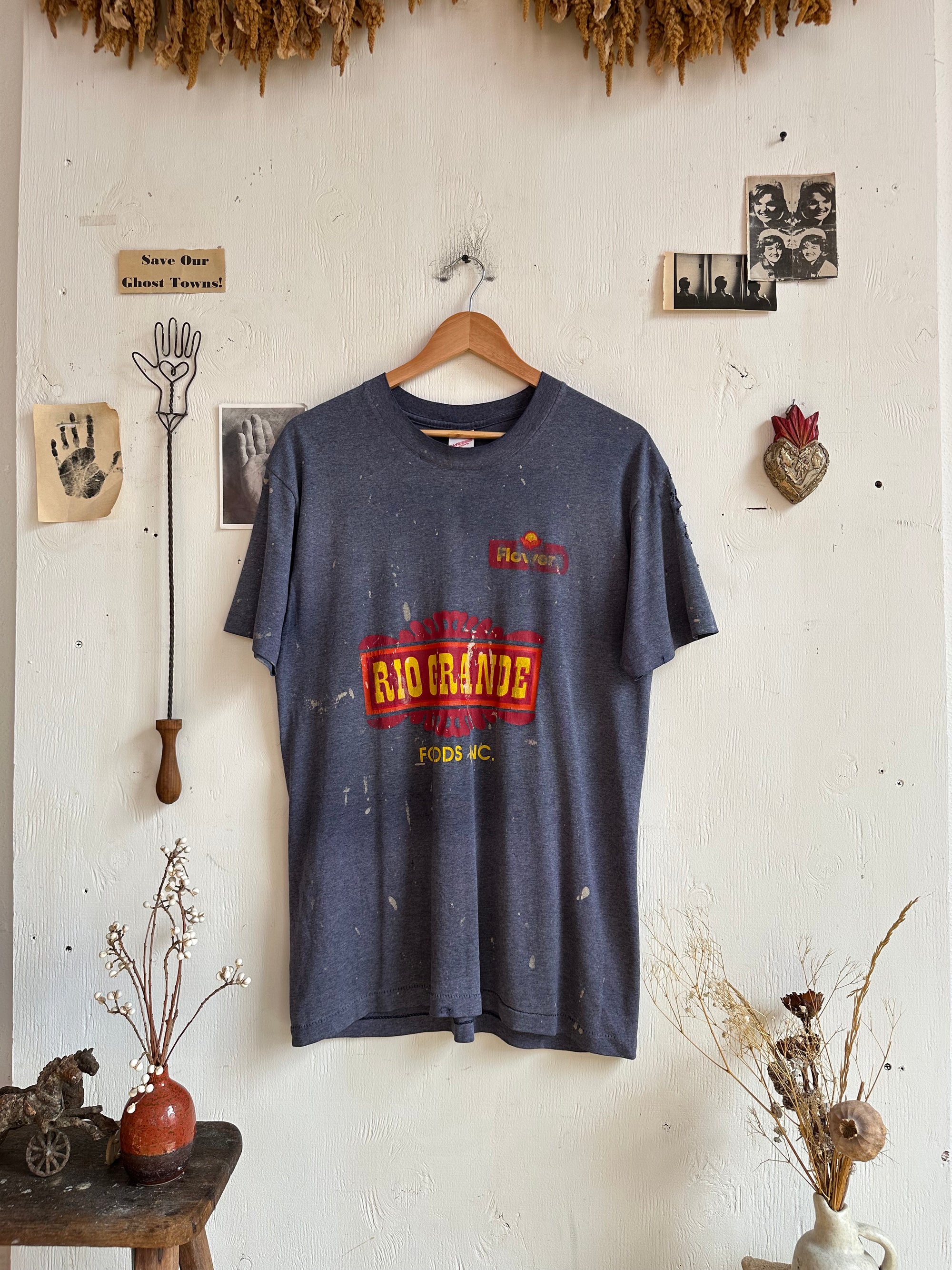 1980s Paint Splattered Rio Grande Tee