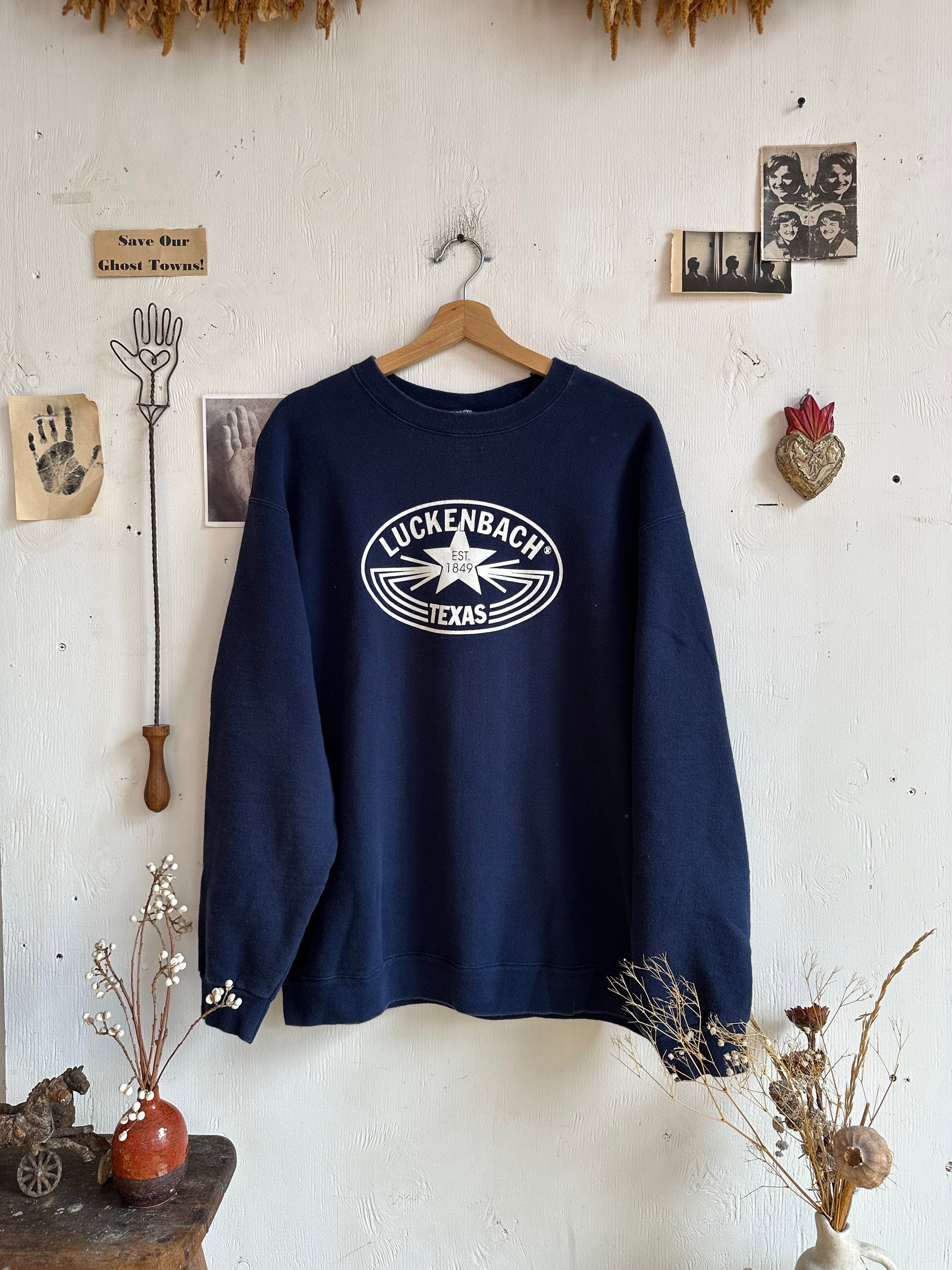 1990s Luckenbach Texas Sweatshirt