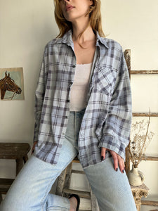 1990s Well-Worn Light Flannel (Boxy M/L)