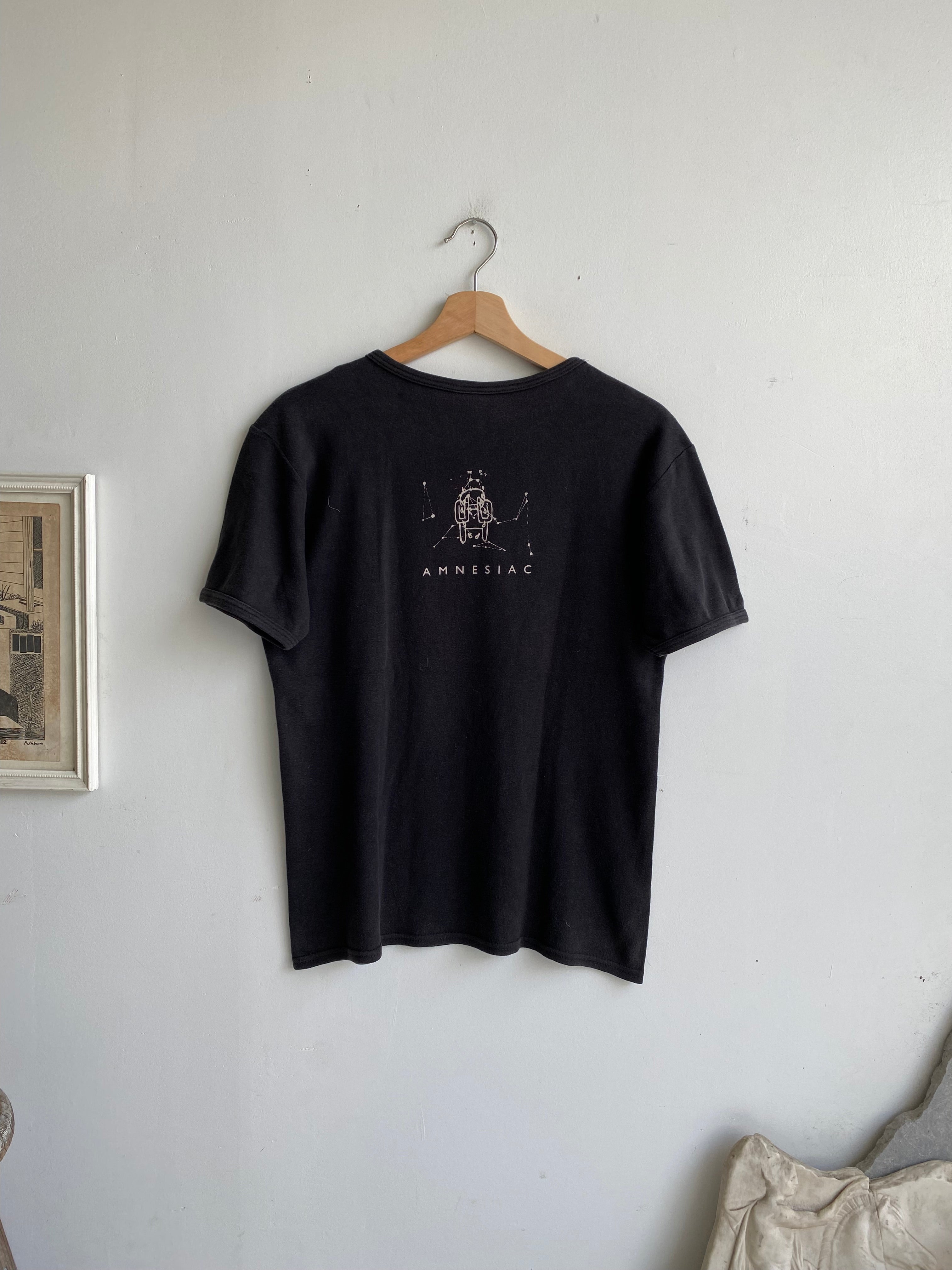 2001 Faded Radiohead Amnesiac T-Shirt (M)