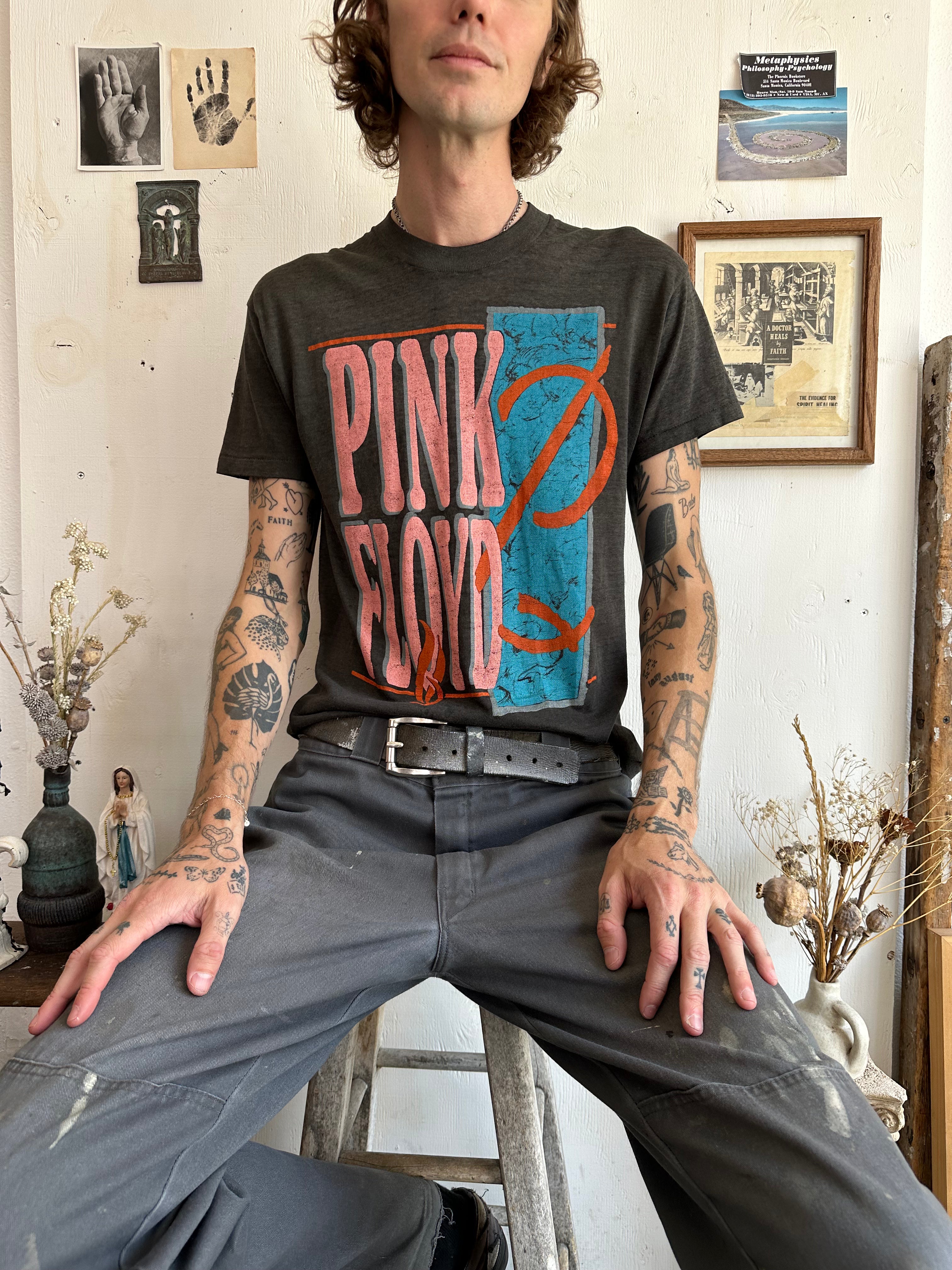 1980s Paper Thin Pink Floyd T-Shirt (M)