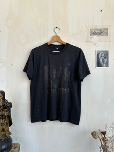 1980s Black on Black New York Tee (M)