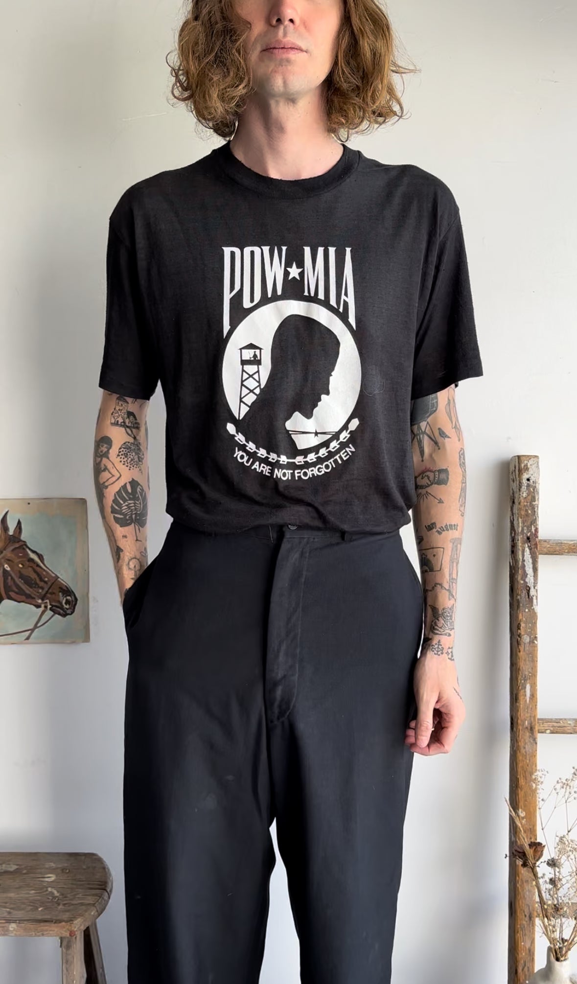 1980s POWMIA T-Shirt (XL)