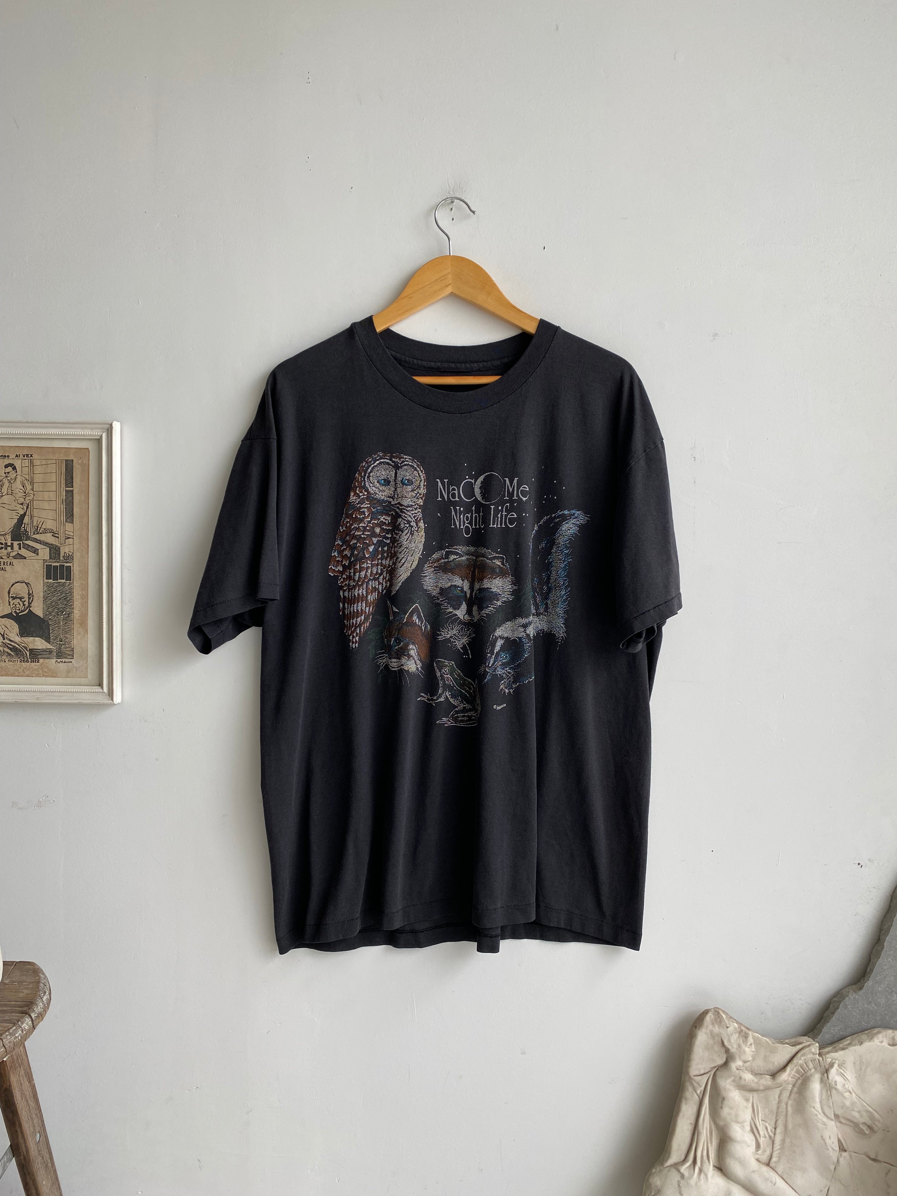 1990s Faded Nightlife T-Shirt (XXL)