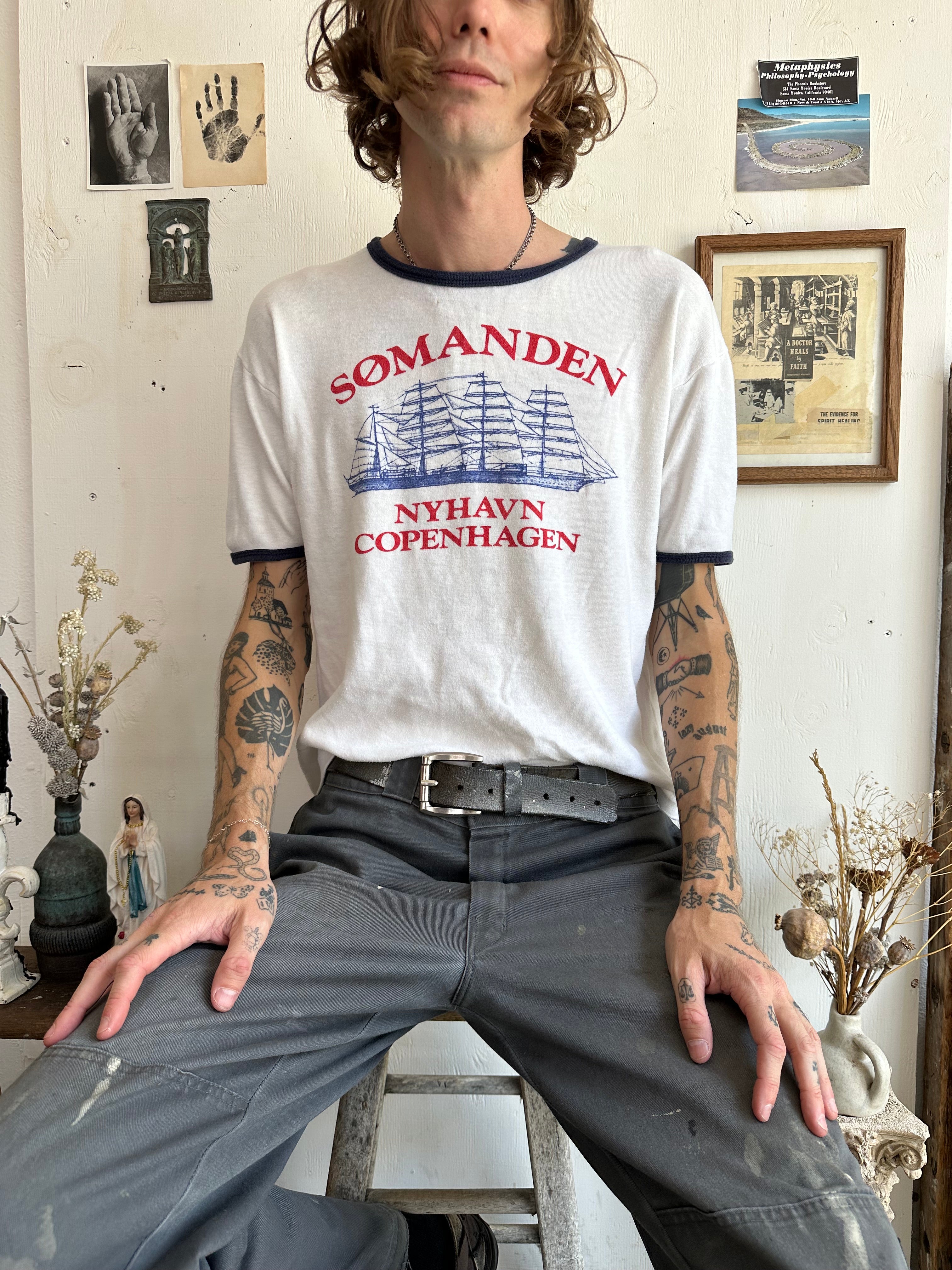 1970s Copenhagen Ringer (Boxy M/L)