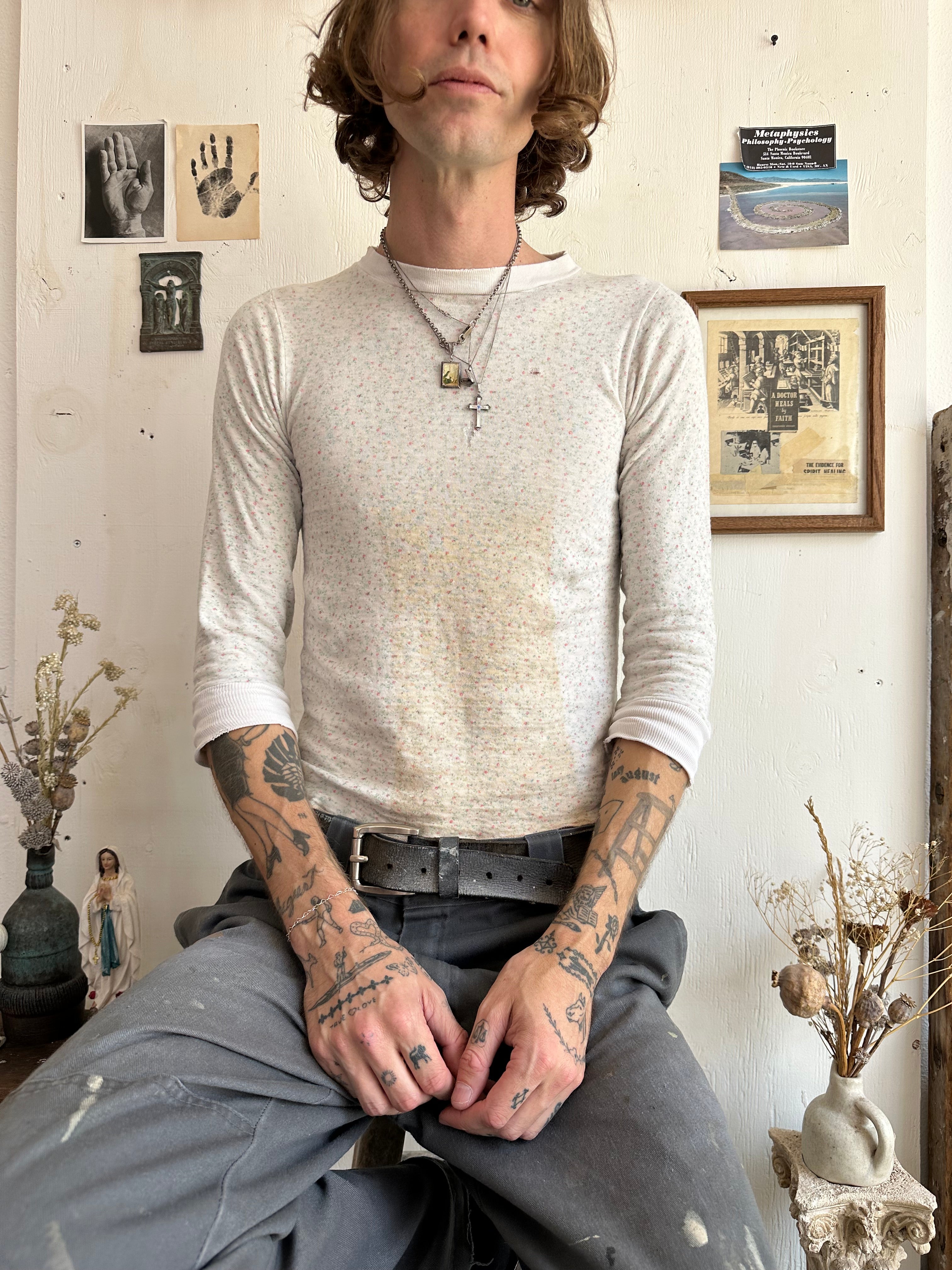 1970s Floral Thermal (XS/S)
