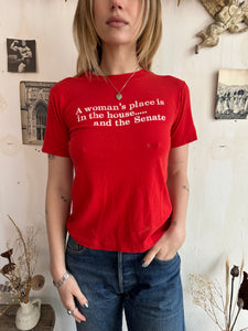 1970s A Woman’s Place T-Shirt (XS/S)