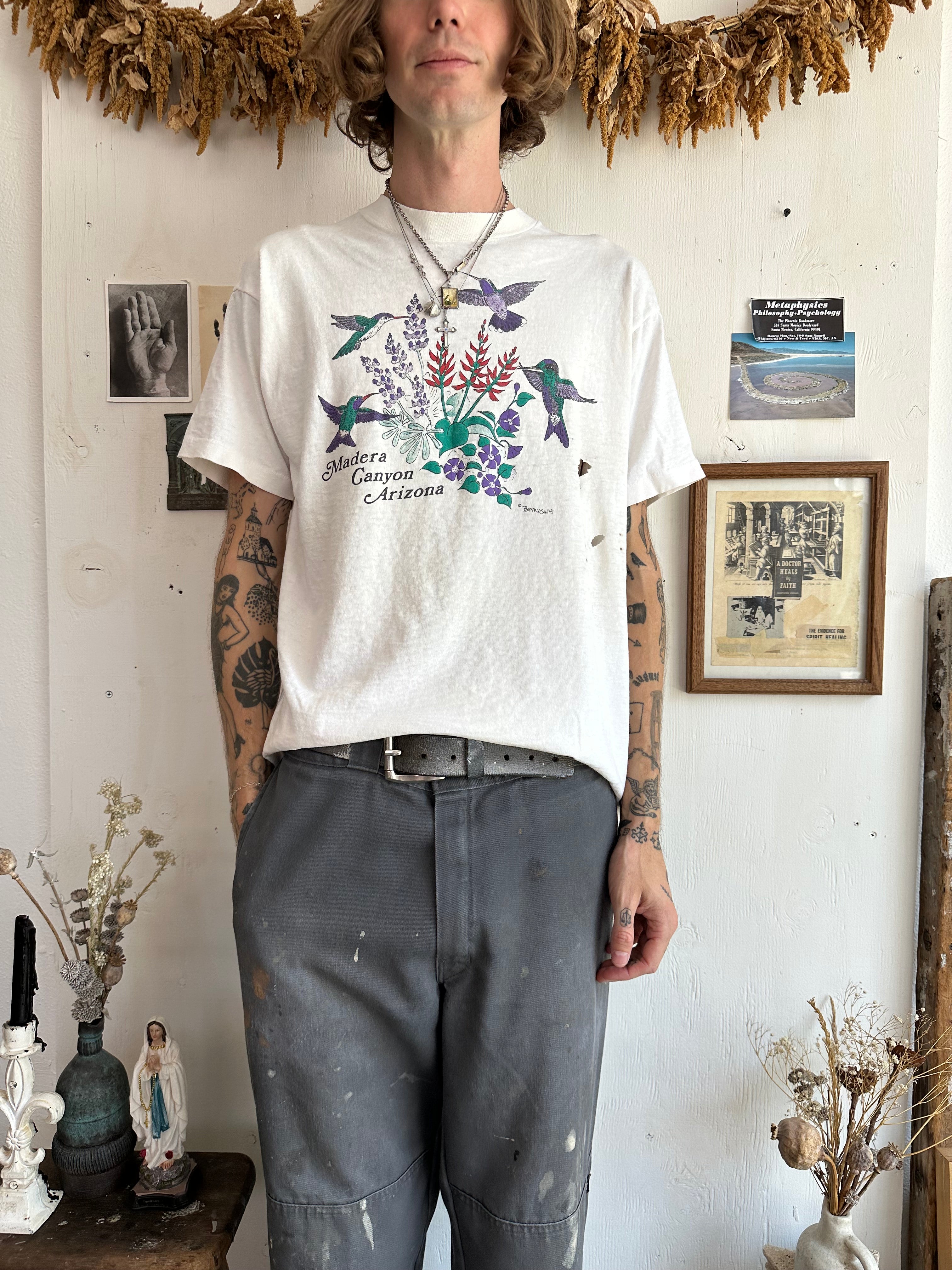 1980s Thrashed Hummingbird Tee (L)