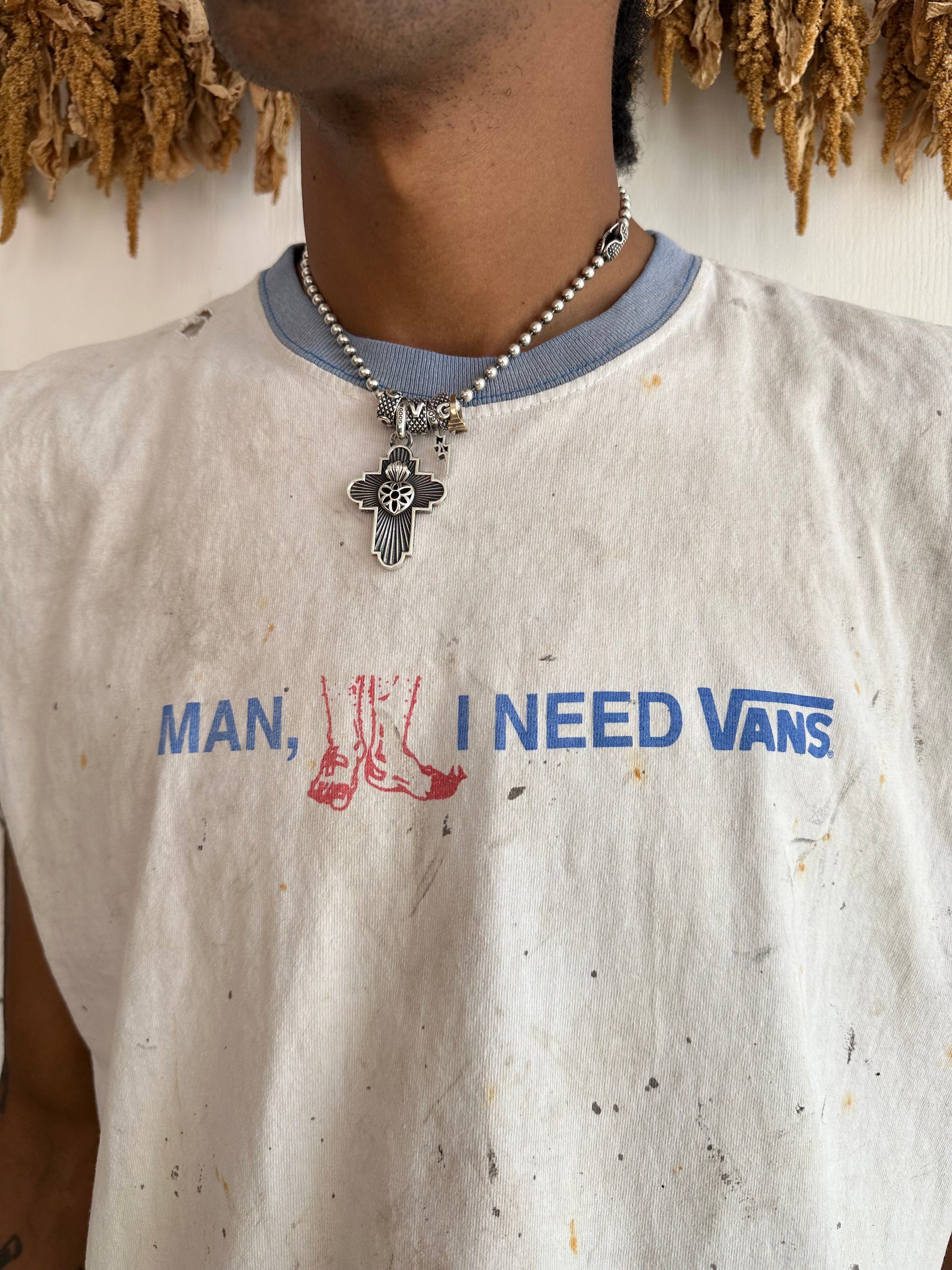 1990s Thrashed “Man, I Need Vans” Muscle Tee