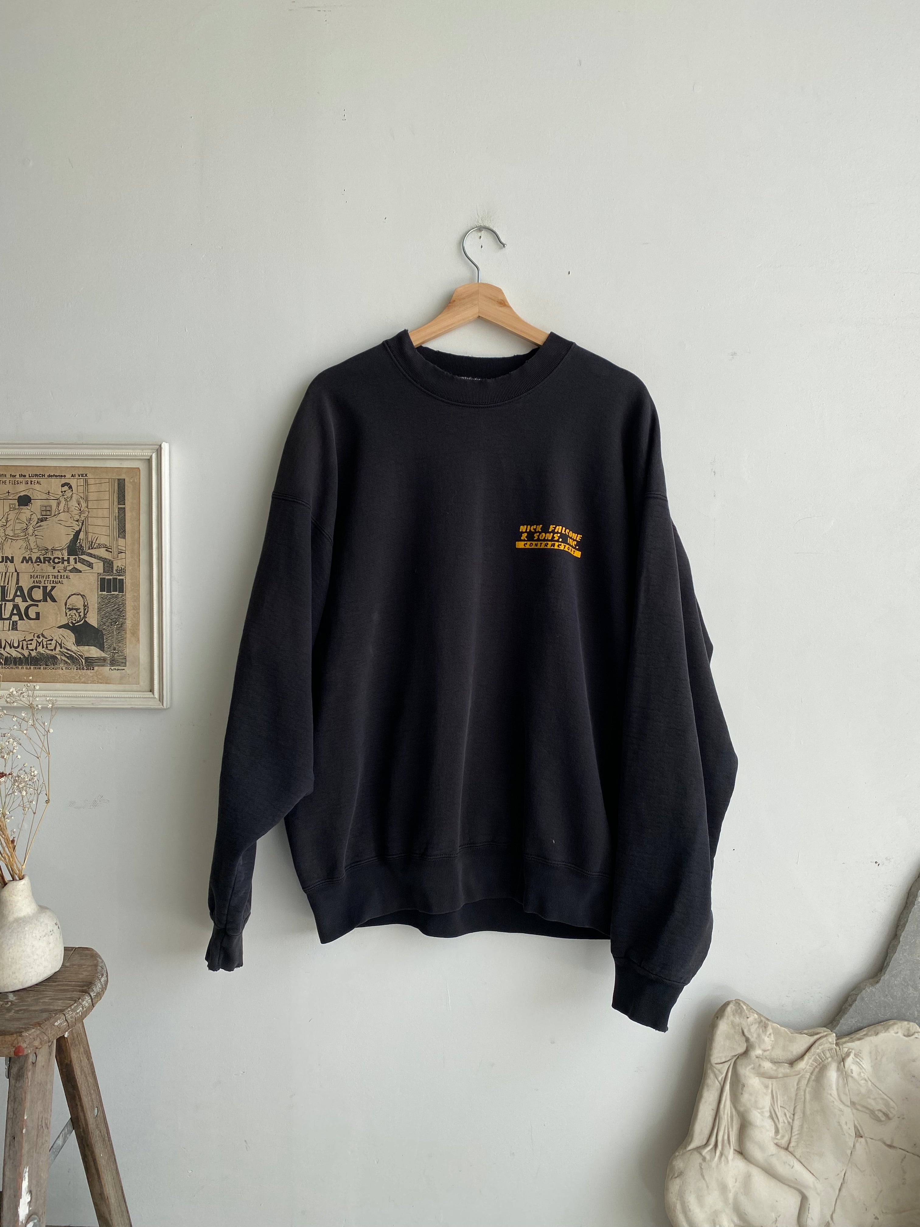 1980s Nick Falcone Sweatshirt (Boxy L/XL)