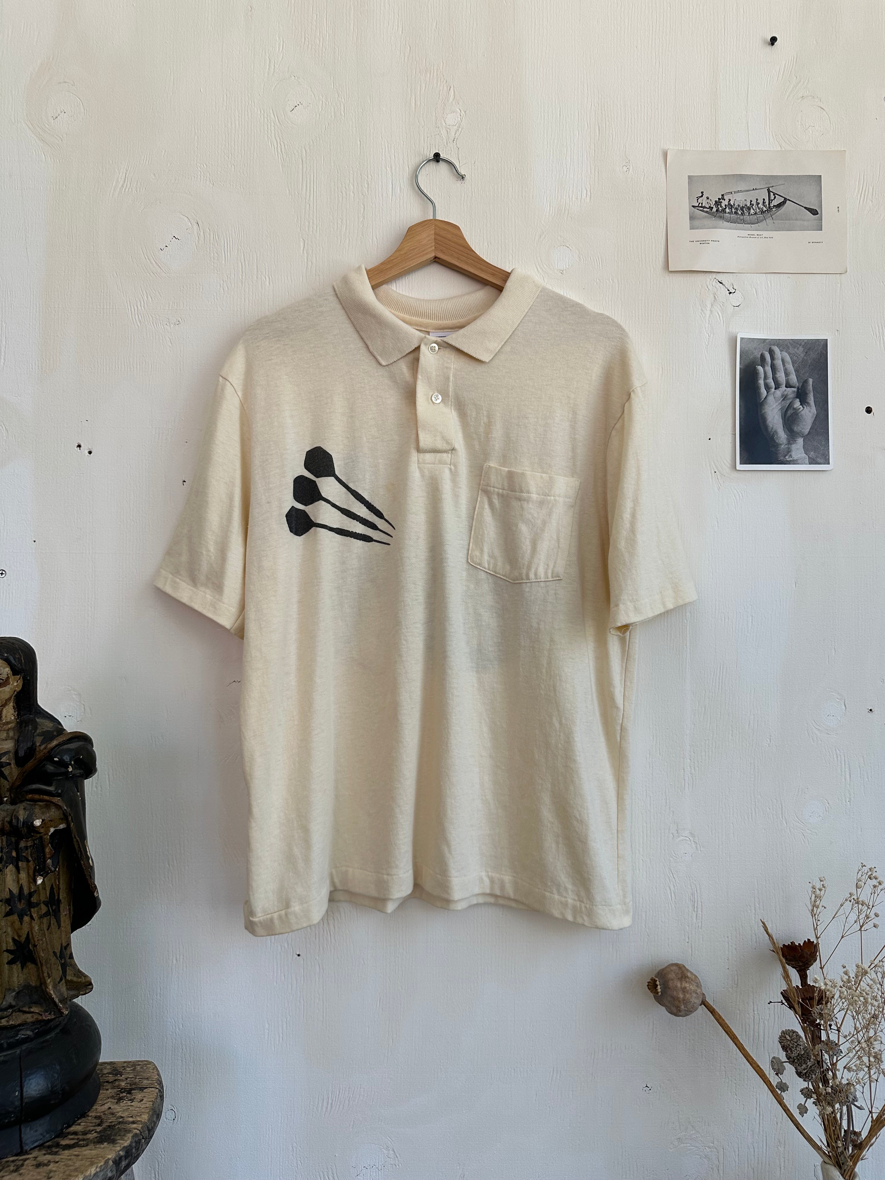 1980s Darts Polo (Boxy L)