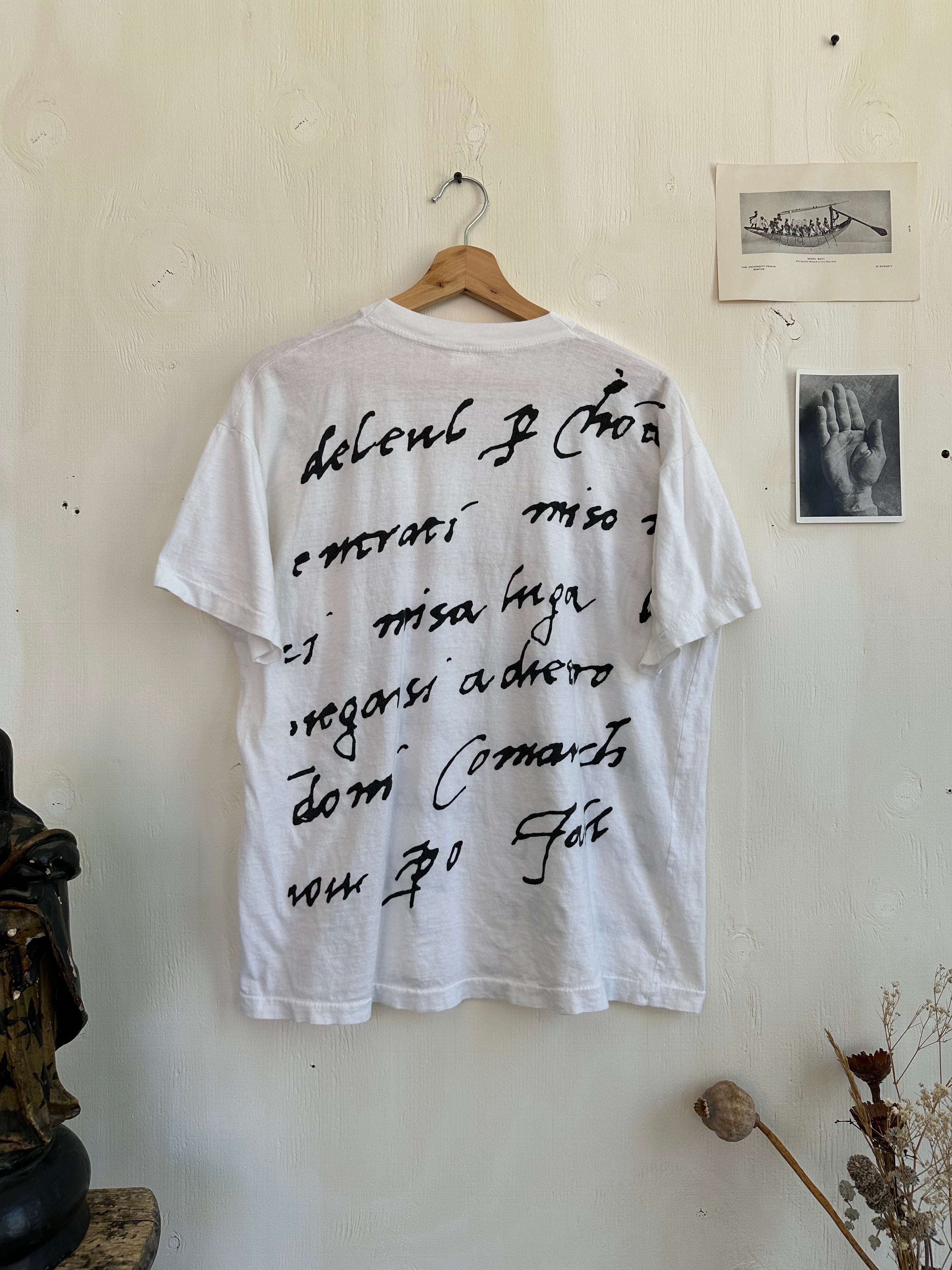 1980s Michelangelo Script Tee (Boxy M/L)